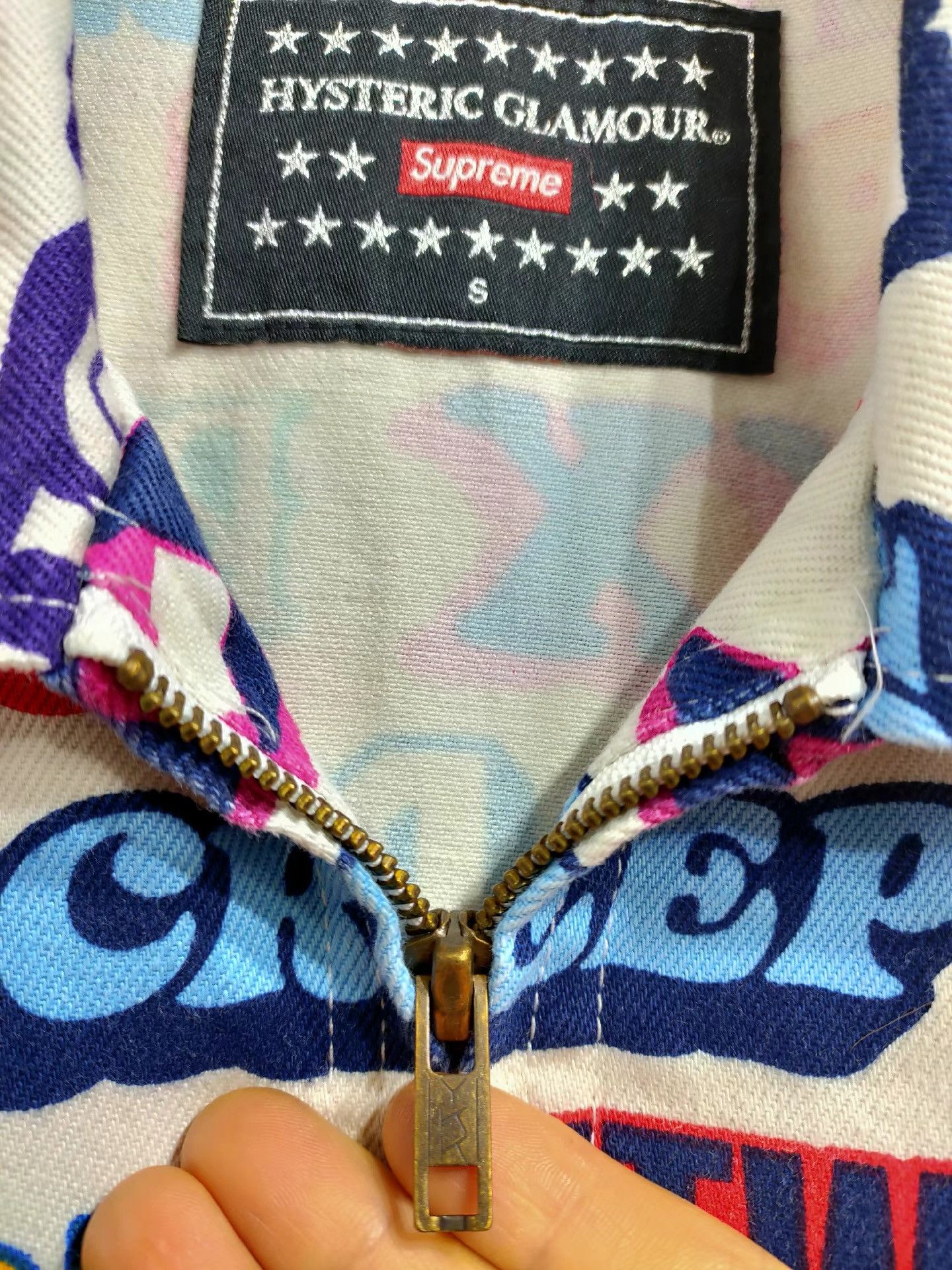 Supreme Supreme x Hysteric Co-Branded Print Work Jacket K29 Size US S / EU 44-46 / 1 - 4 Thumbnail
