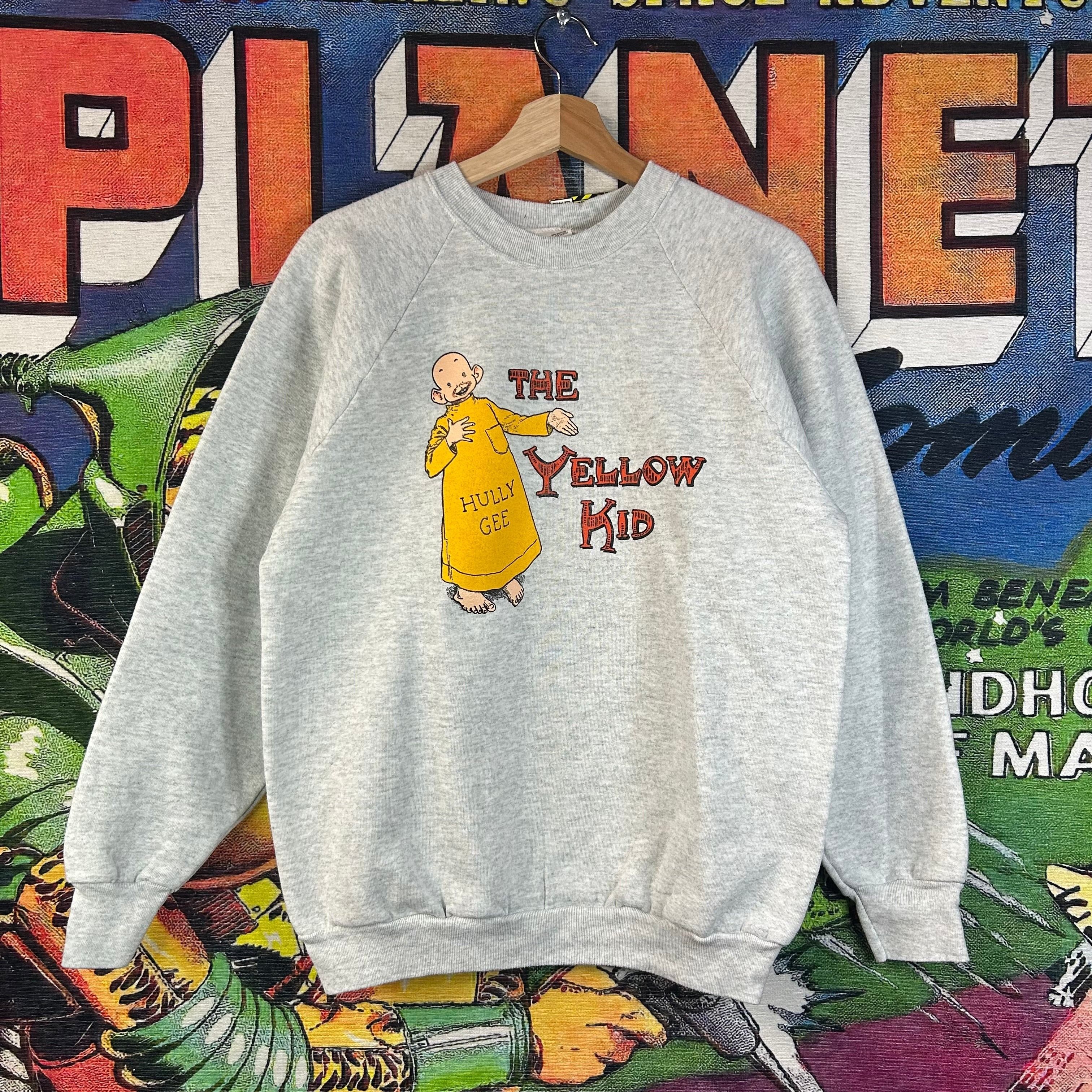 Vintage Vintage 90s Hully Gee ‘The Yellow Kid’ Sweatshirt Size Large Size US L / EU 52-54 / 3 - 1 Thumbnail
