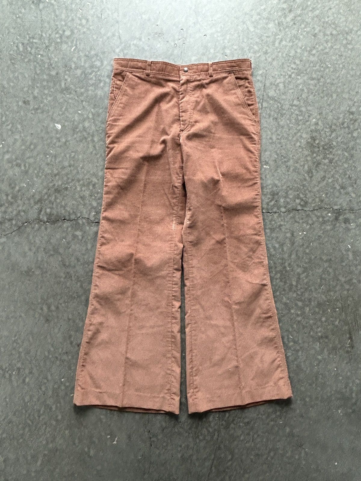 Levi's Vintage 70s Levis Panatela Slacks Corduroy Bellbottom Pants