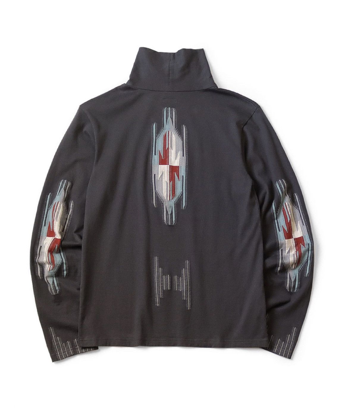 Kapital Kapital Ortega Jersey High Neck Long T-Shirt size 4 Size US XL / EU 56 / 4 - 2 Thumbnail