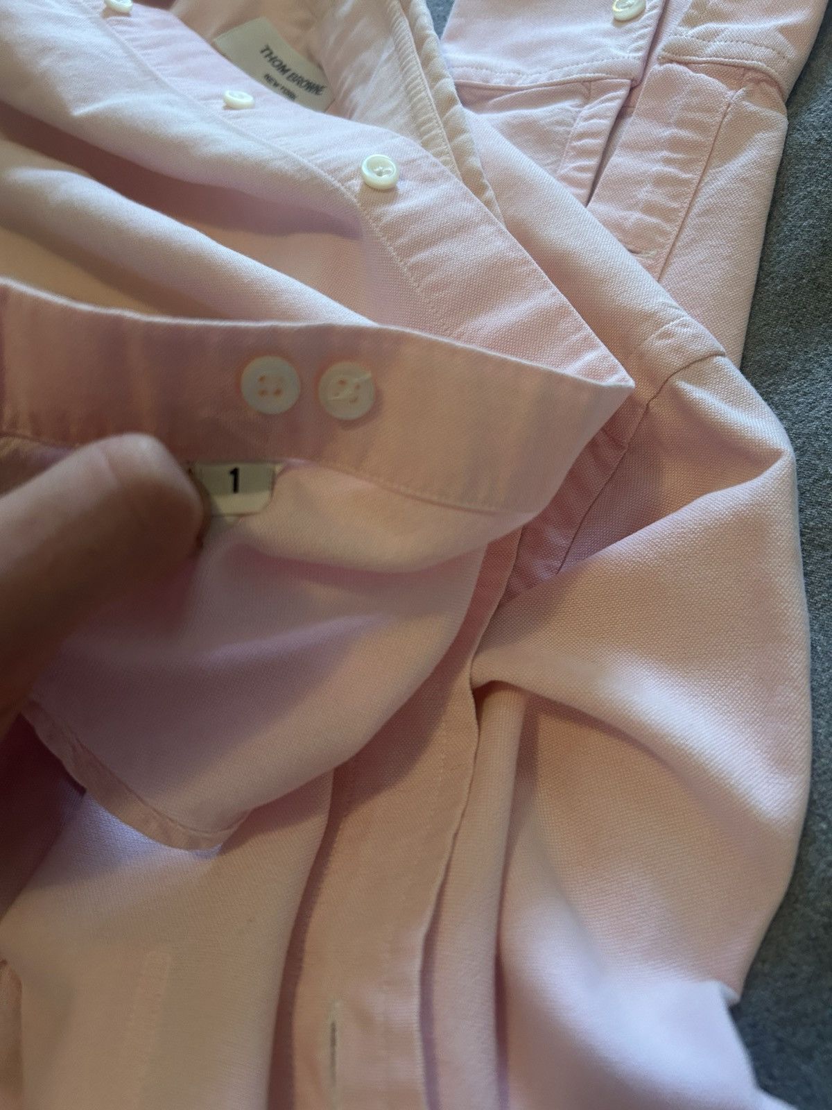 Thom Browne Thom Browne New York Vintage Button up Size US S / EU 44-46 / 1 - 7 Thumbnail