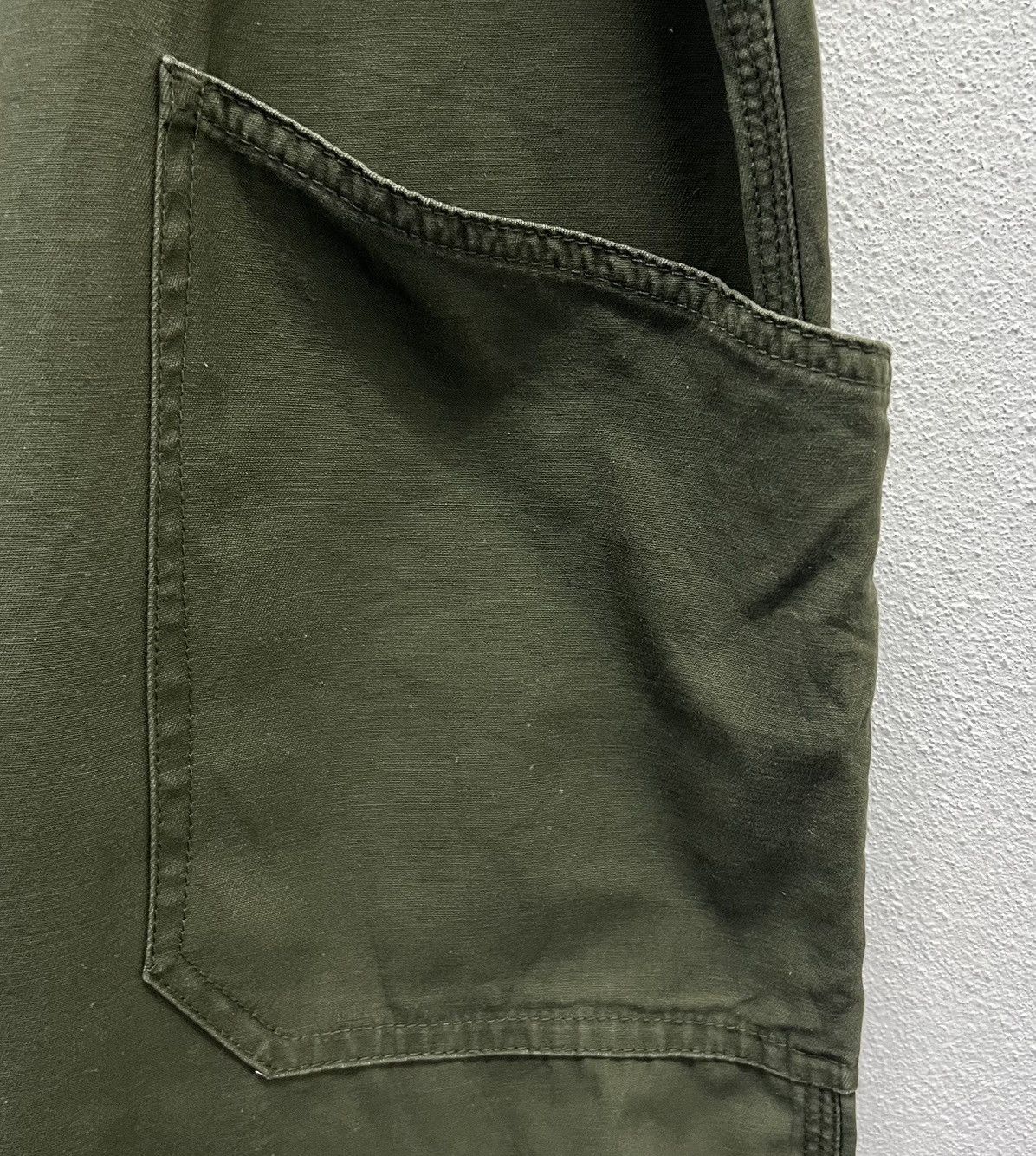 Japanese Brand × Vintage LOGOS DAYS Olive Green Cotton Overalls (LL) Size US 38 / EU 54 - 7 Thumbnail