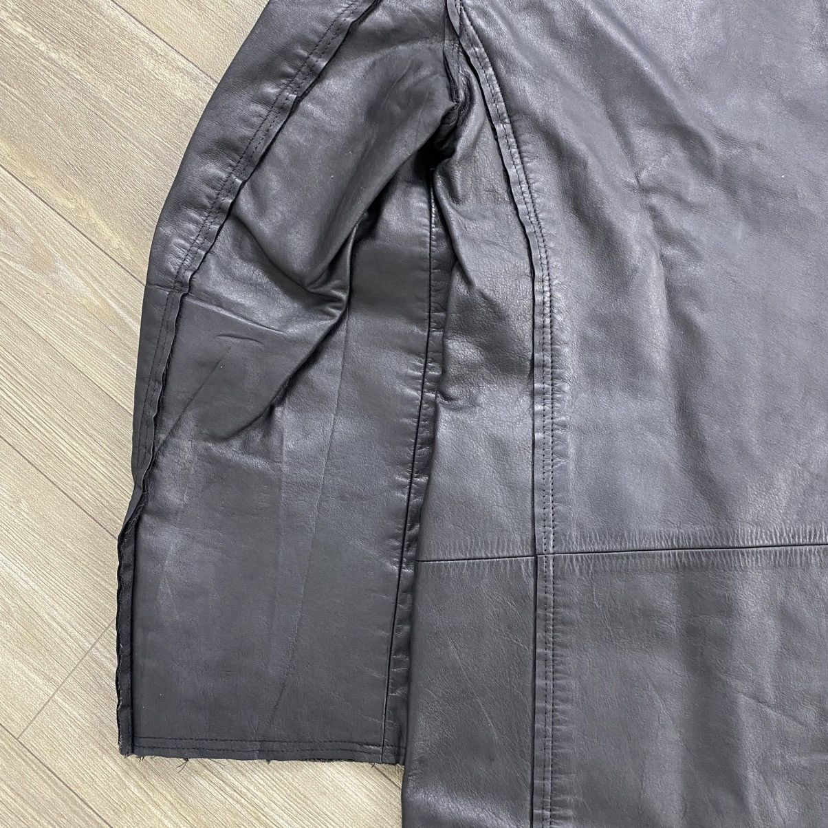 Comme des Garcons Homme AW2001 Archive Comme des Garçons Homme Plus Leather Jacket Size US S / EU 44-46 / 1 - 15 Thumbnail