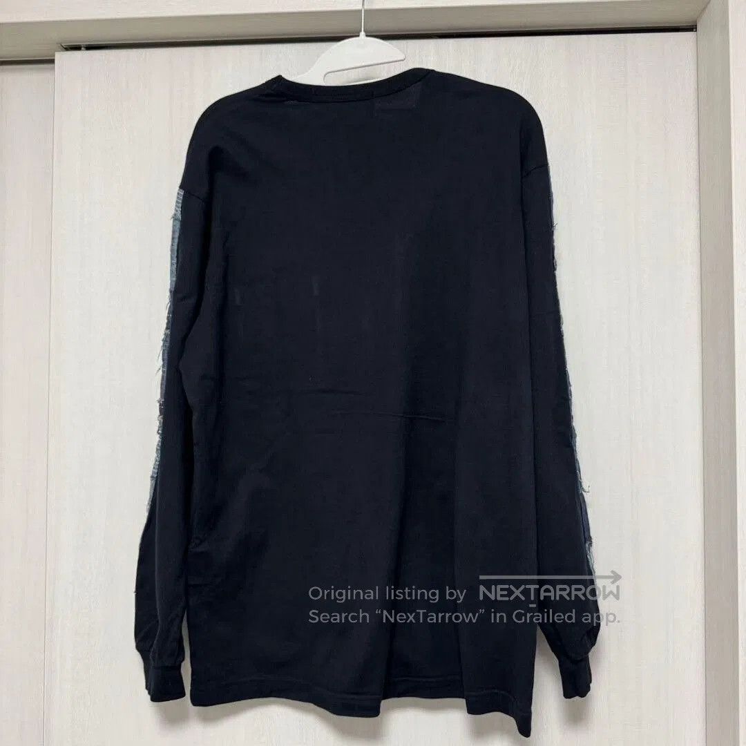 KUON KUON Boro Trimmed Long Sleeve Sweatshirt. Size US S / EU 44-46 / 1 - 2 Thumbnail