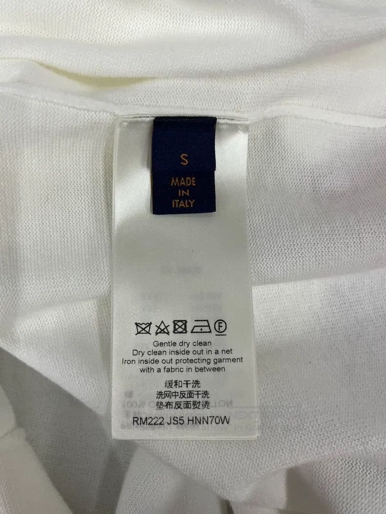 Louis Vuitton Louis Vuitton Color-block large logo knitted short sleeve Size US S / EU 44-46 / 1 - 5 Thumbnail