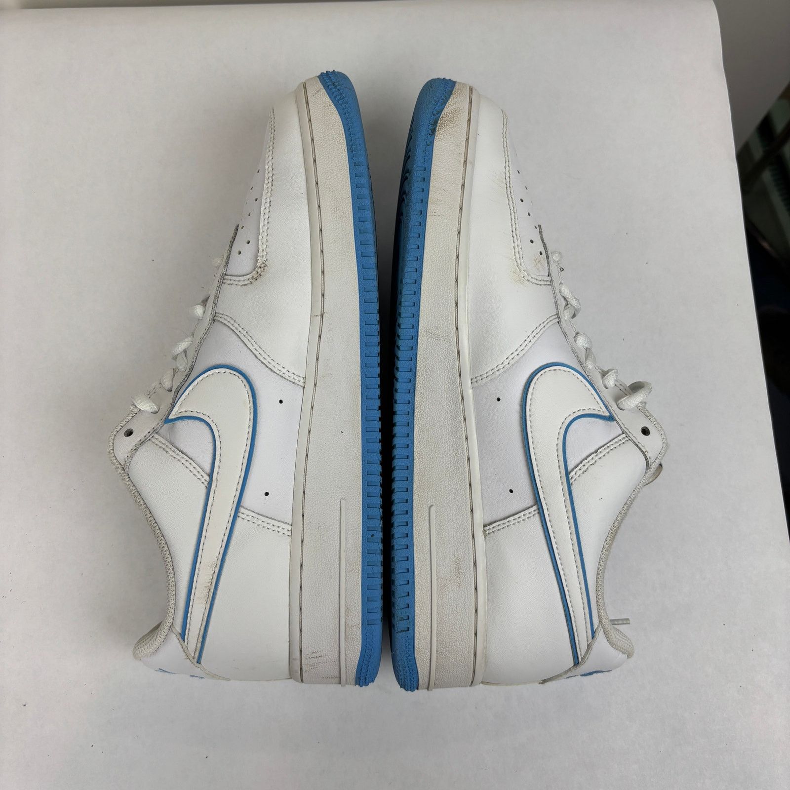 Nike Nike Air Force 1 '07 Low White University Blue Shoes 9.5 Size US 9.5 / EU 42-43 - 7 Thumbnail