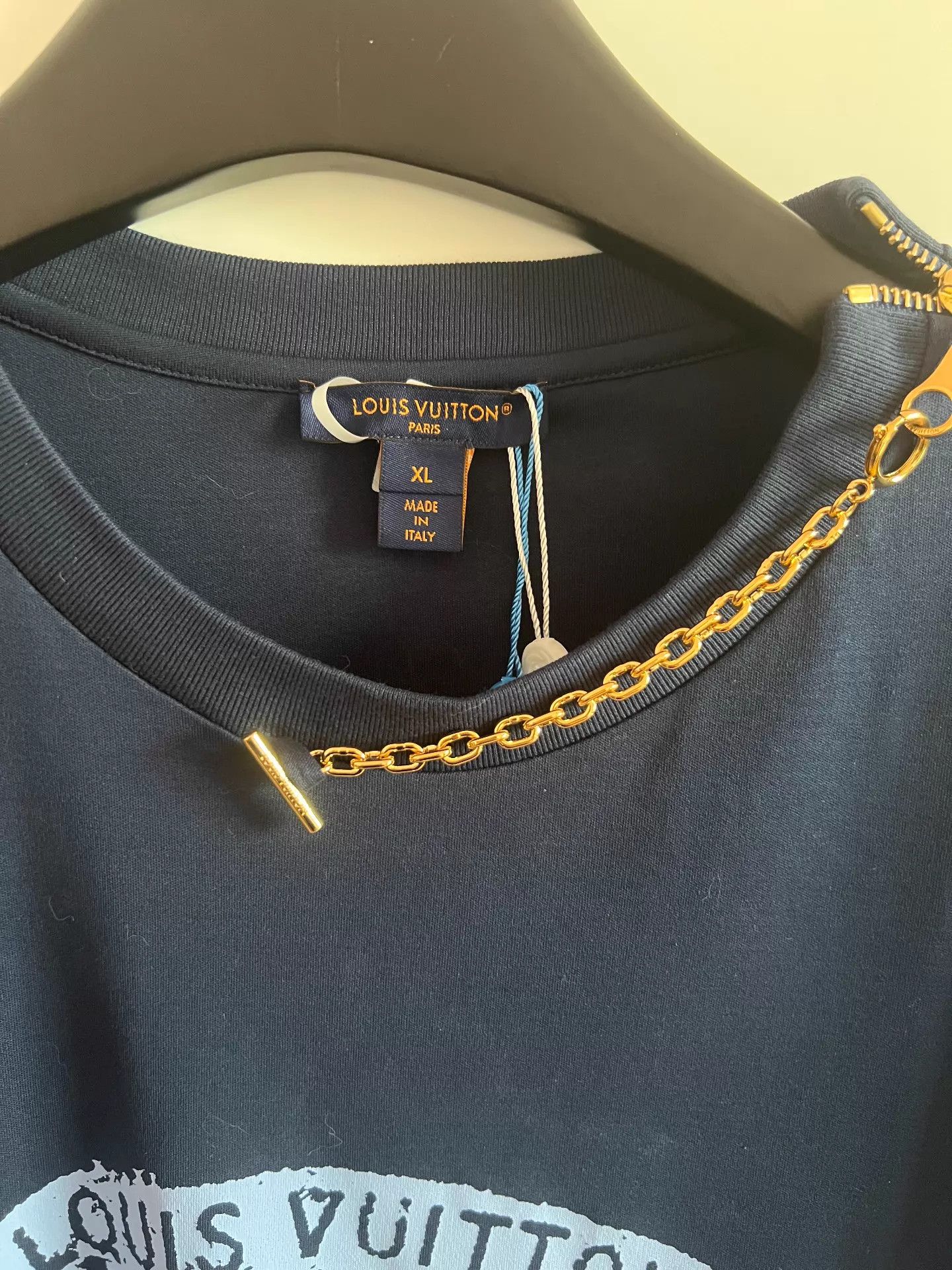 Louis Vuitton LV Gold Chain Logo Dress 25 Size M / US 6-8 / IT 42-44 - 6 Thumbnail