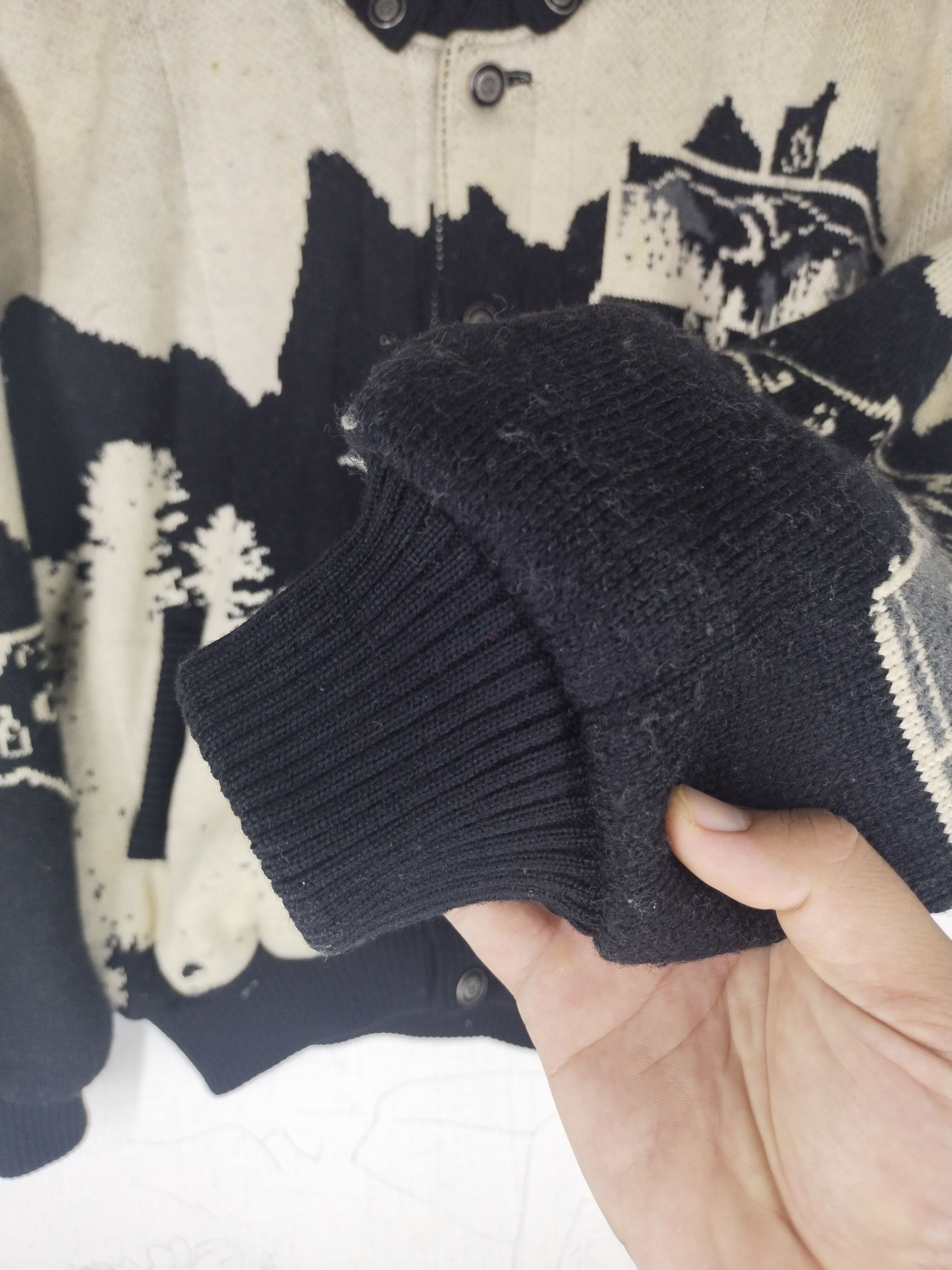 Vintage 80's Vintage Calgary Canada Black Pia Wool Jacket Size US L / EU 52-54 / 3 - 6 Thumbnail