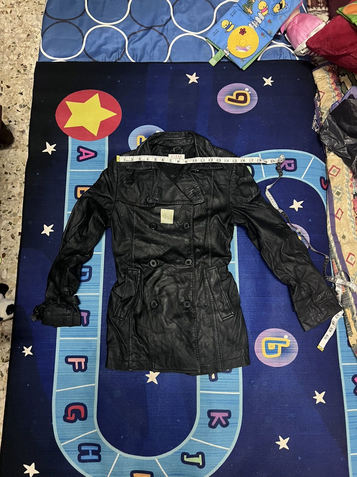 Japanese Brand × Vintage RYOKO KIKUCHI LEATHER JACKET Size XS / US 0-2 / IT 36-38 - 8 Thumbnail