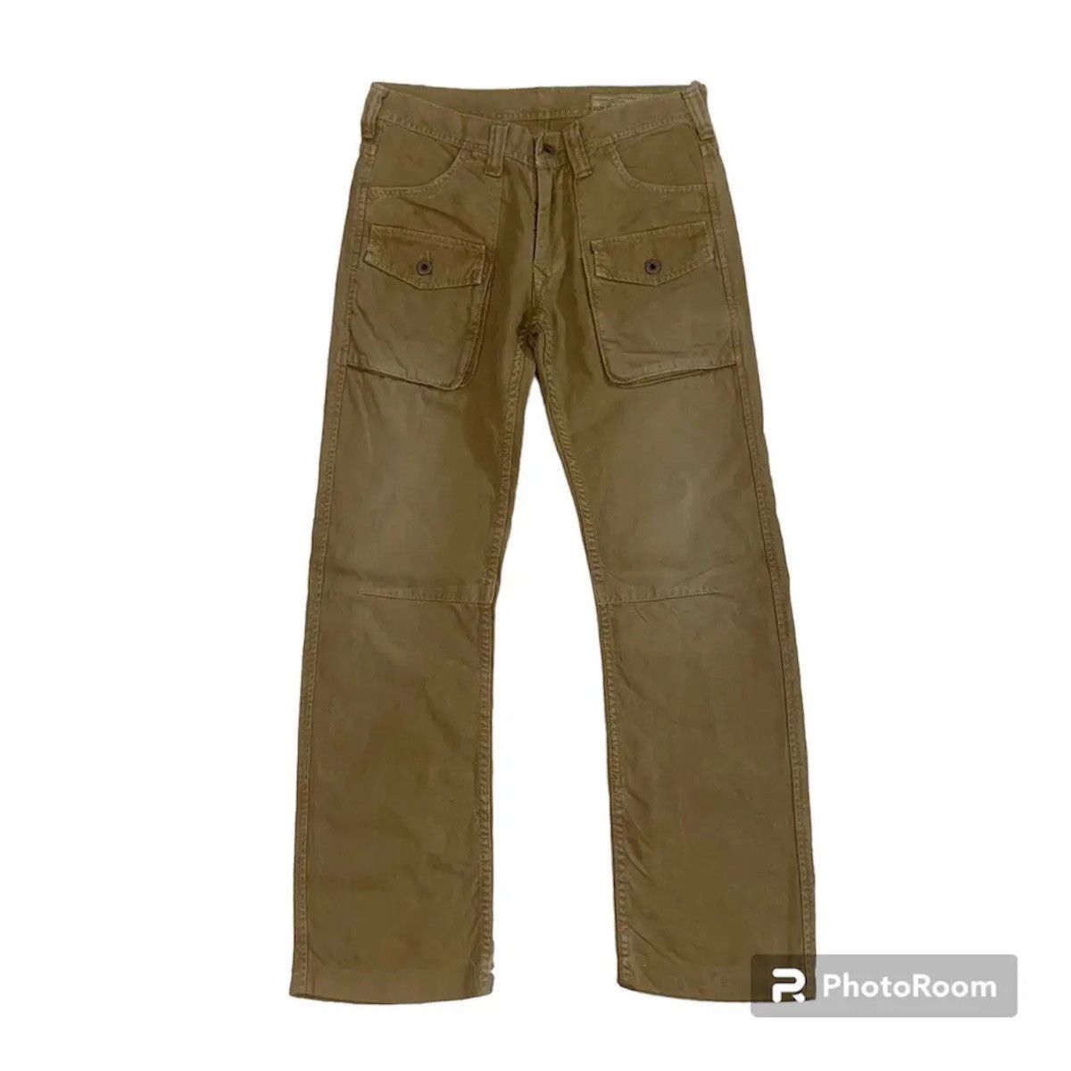 Vintage Rugged Trousers Canvas Japanese Vintage Faded Bush Pants Size US 30 / EU 46 - 1 Thumbnail