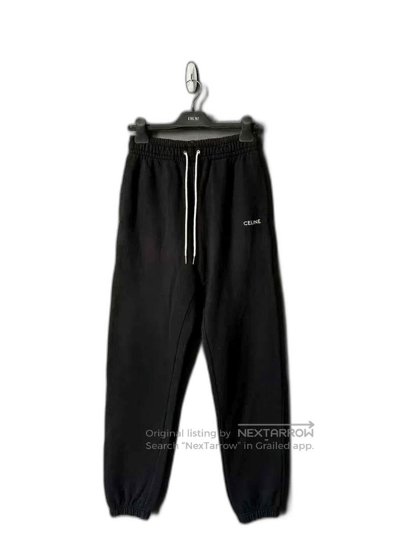 Celine Celine Small Logo Sweatpants. Size US 30 / EU 46 - 1 Thumbnail