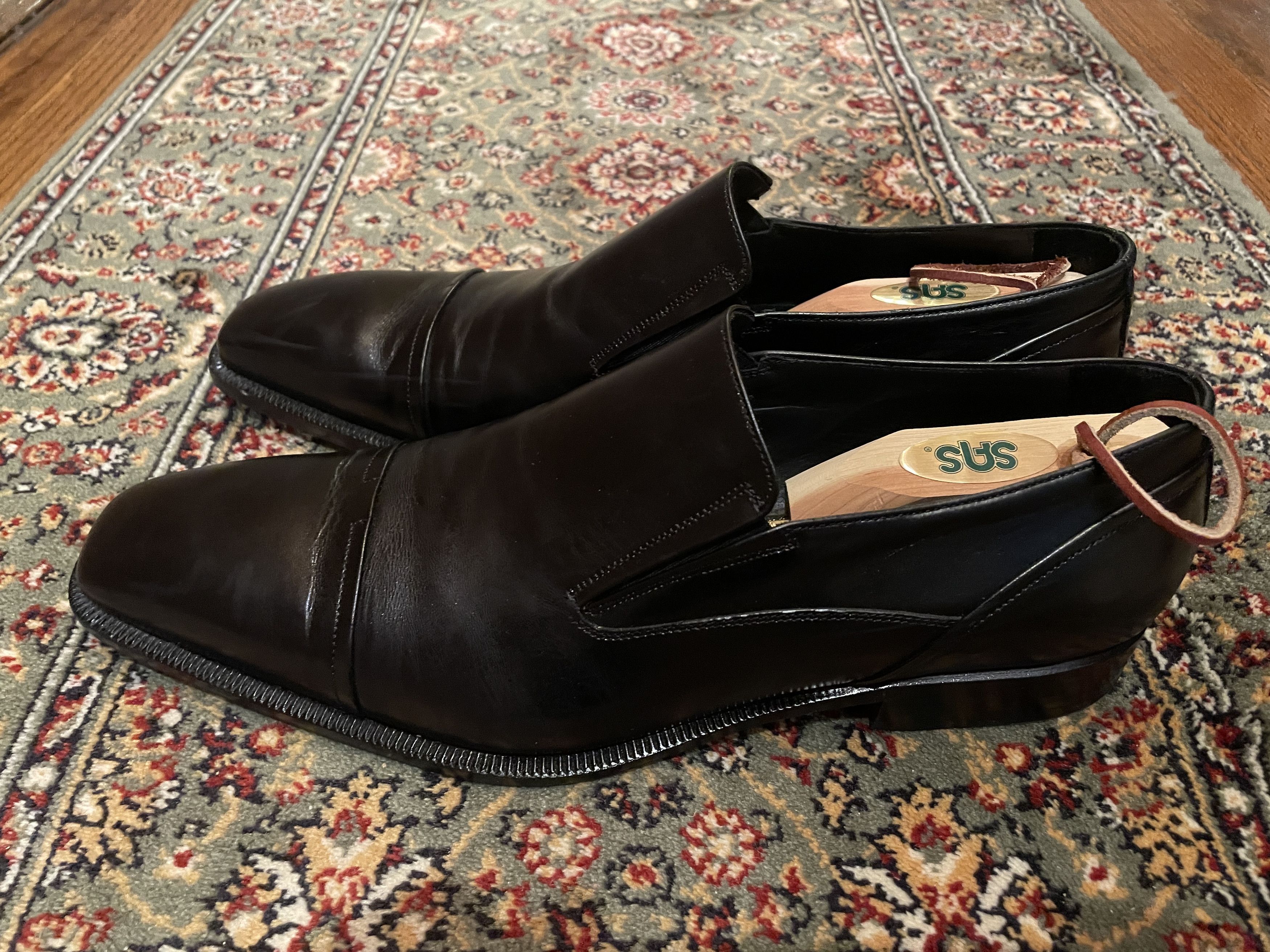 Other LANCIO MEN'S SIZE 45 CALF SKIN DRESS SHOE Hand made in Italy Size US 12 / EU 45 - 5 Thumbnail