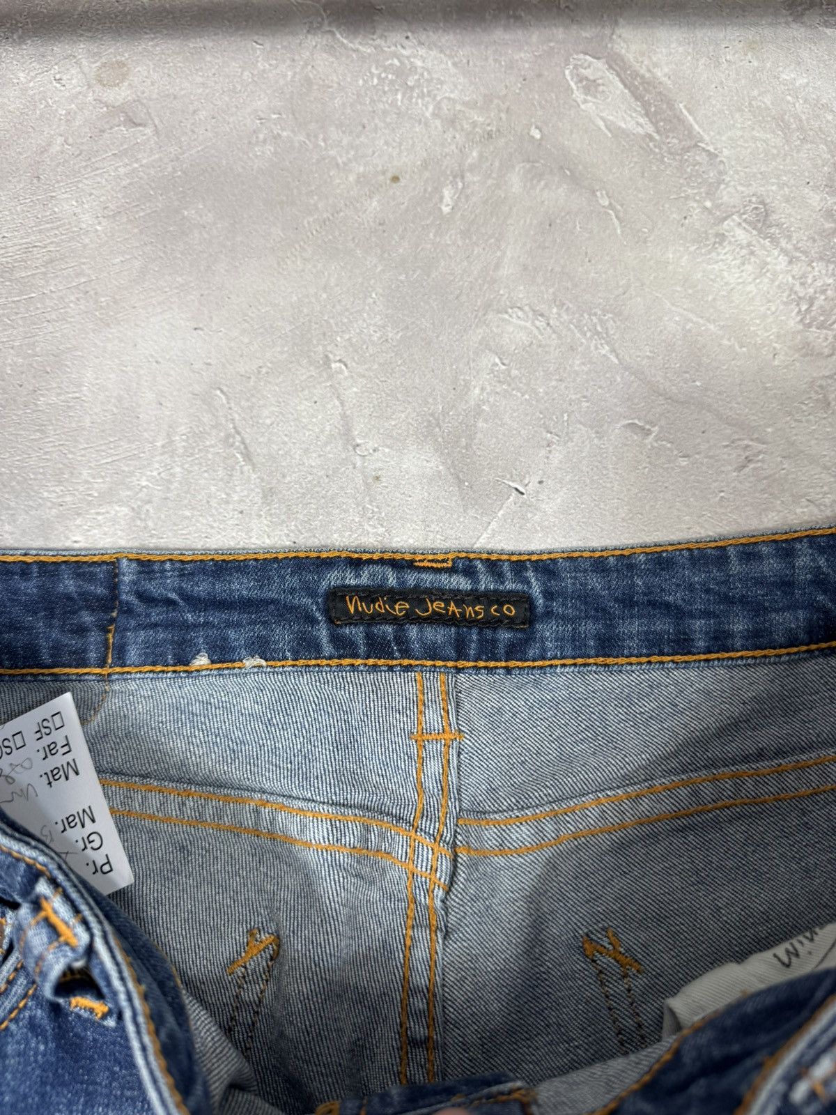 Nudie Jeans Nidie Jeans Skini Lin Distressed Pants Size US 32 / EU 48 - 12 Thumbnail