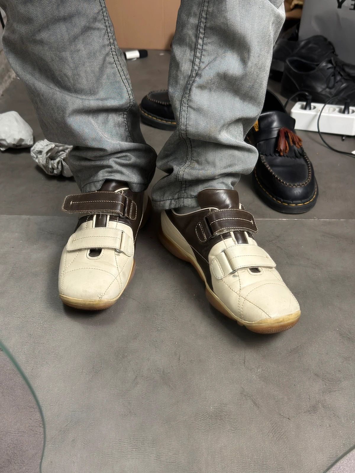 Prada Prada archive square toes leather trainers 2000’s Size US 11 / EU 44 - 12 Thumbnail