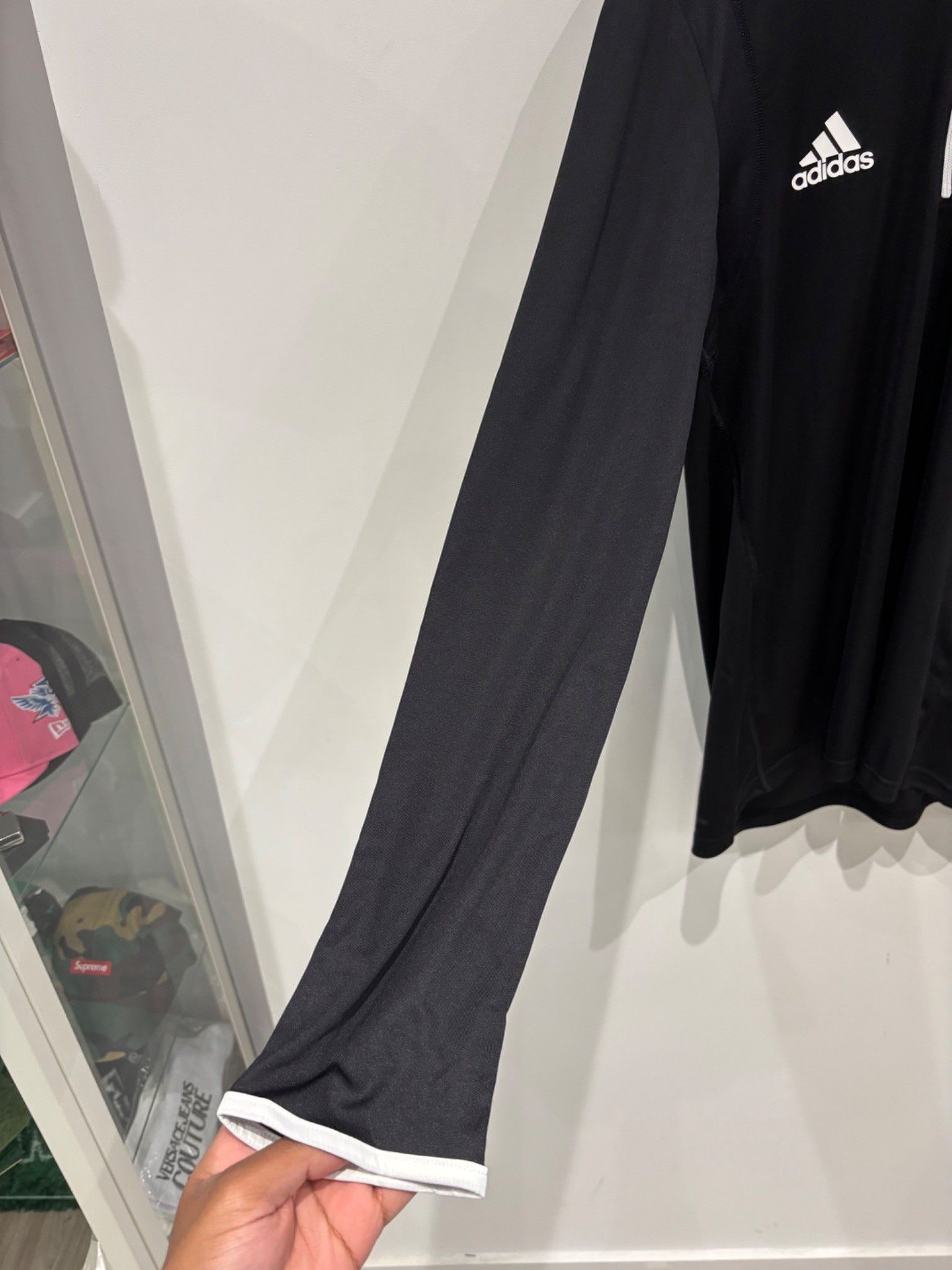 Adidas Adidas Hooded Training Long Sleeve Black Size US S / EU 44-46 / 1 - 3 Thumbnail