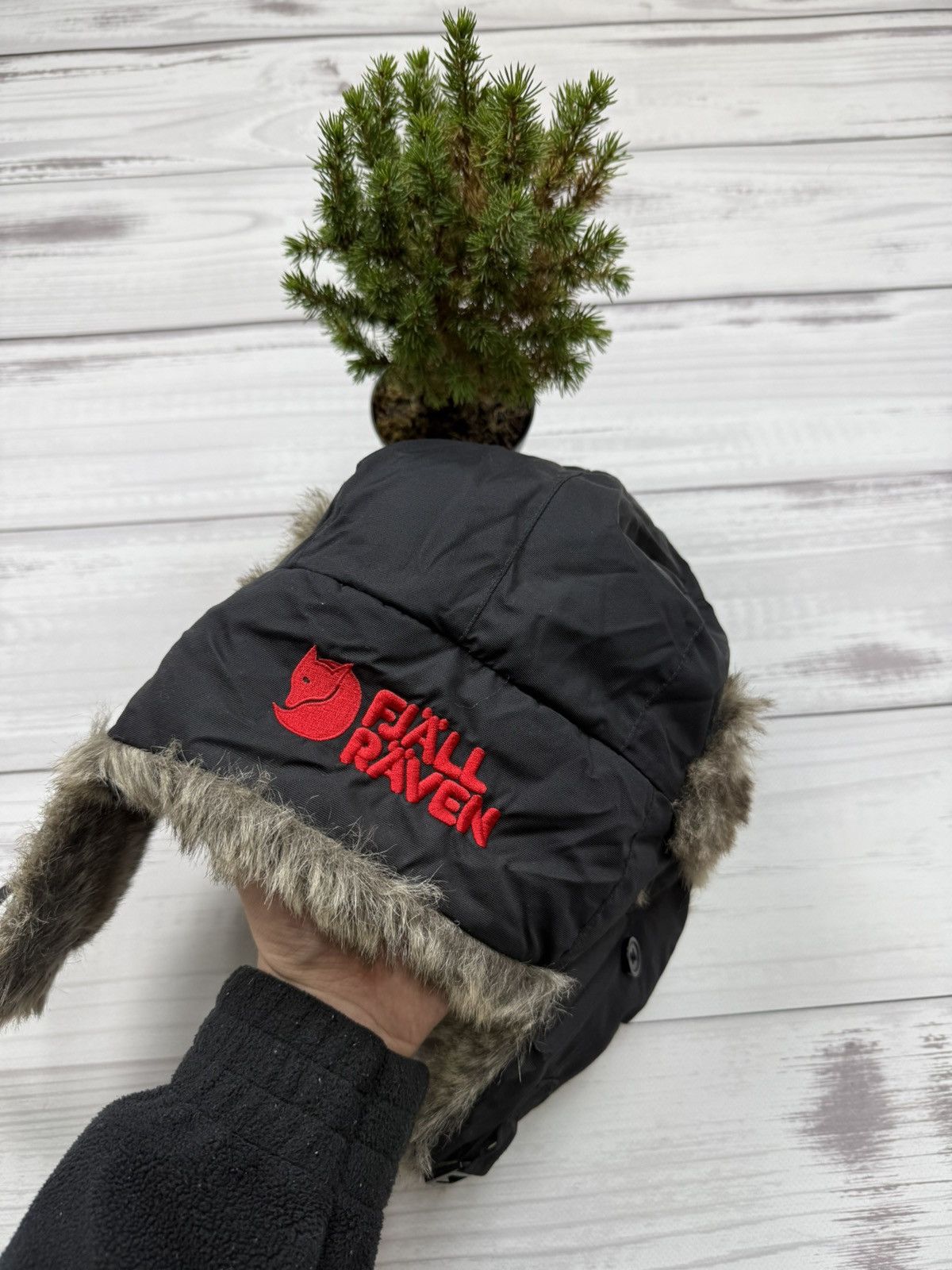 Fjallraven Fjallraven Winter Nordic Heater Hat Cap Size M Black Size ONE SIZE - 2 Thumbnail