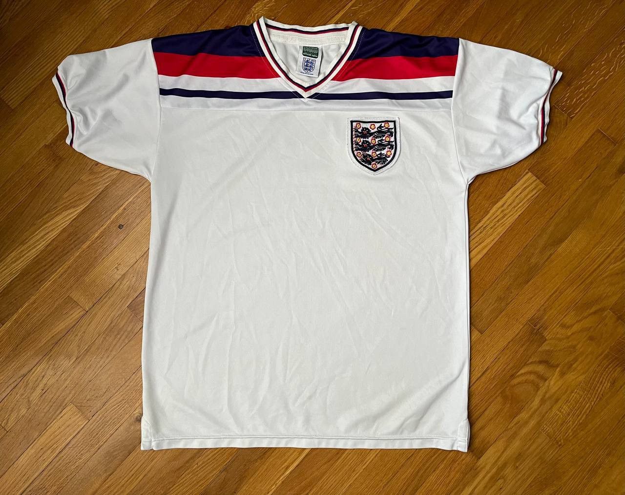 Vintage Score Draw England national team 1982 vintage jersey Size US M / EU 48-50 / 2 - 1 Thumbnail