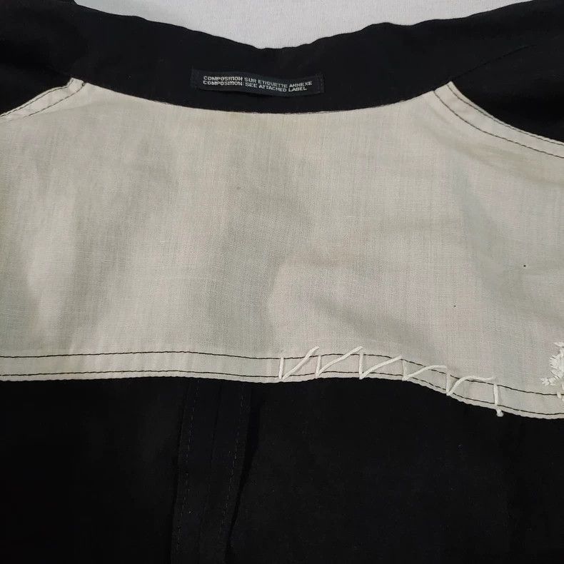 Yohji Yamamoto Yohji Yamamoto Yohji Yamamoto Embroidered Shirt Jacket Size US M / EU 48-50 / 2 - 8 Thumbnail