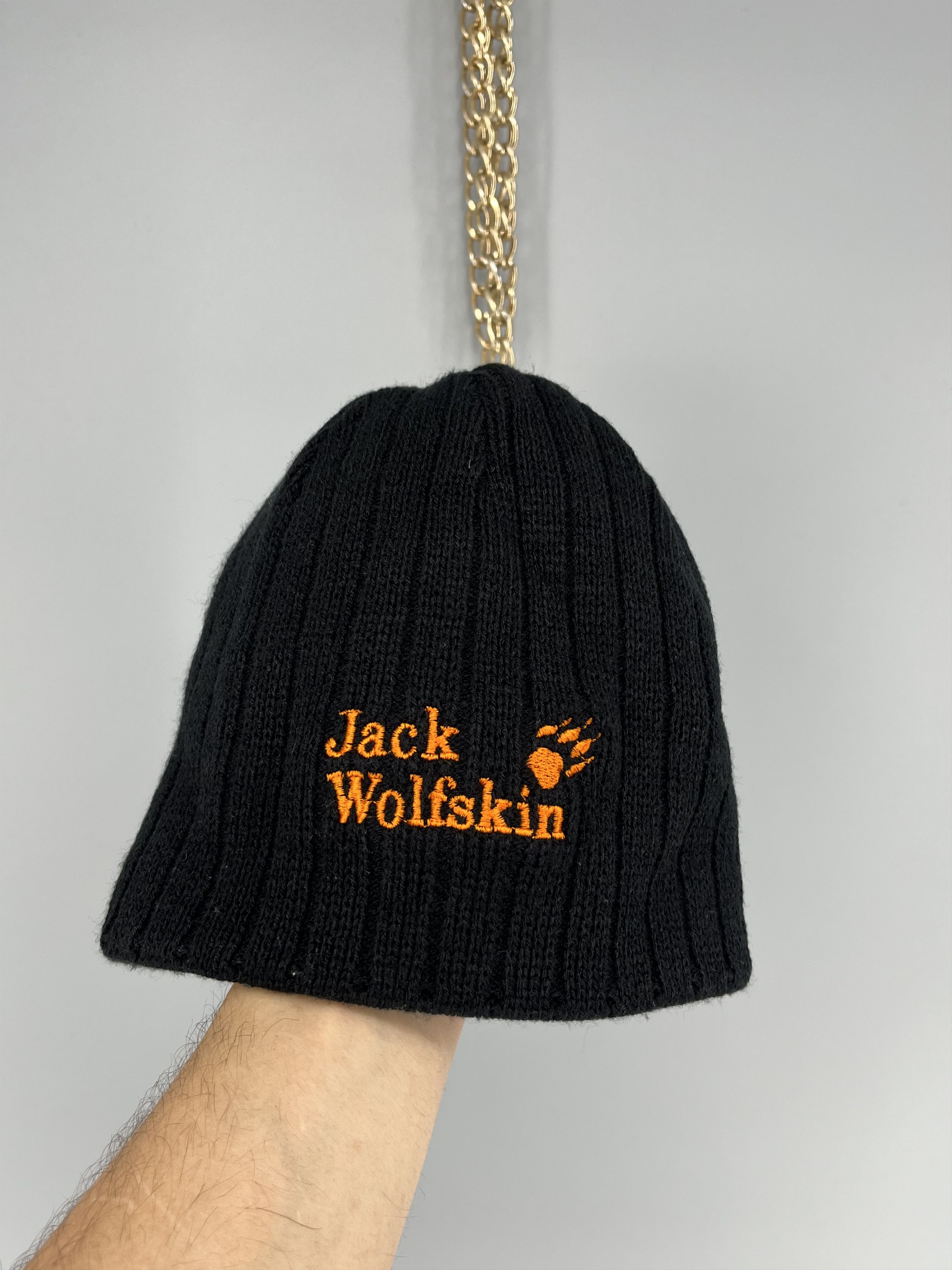 Jack Wolfskin Vintage Jack Wolfskin Big Logo Beanie Hat Streetwear Straigh Size ONE SIZE - 1 Thumbnail