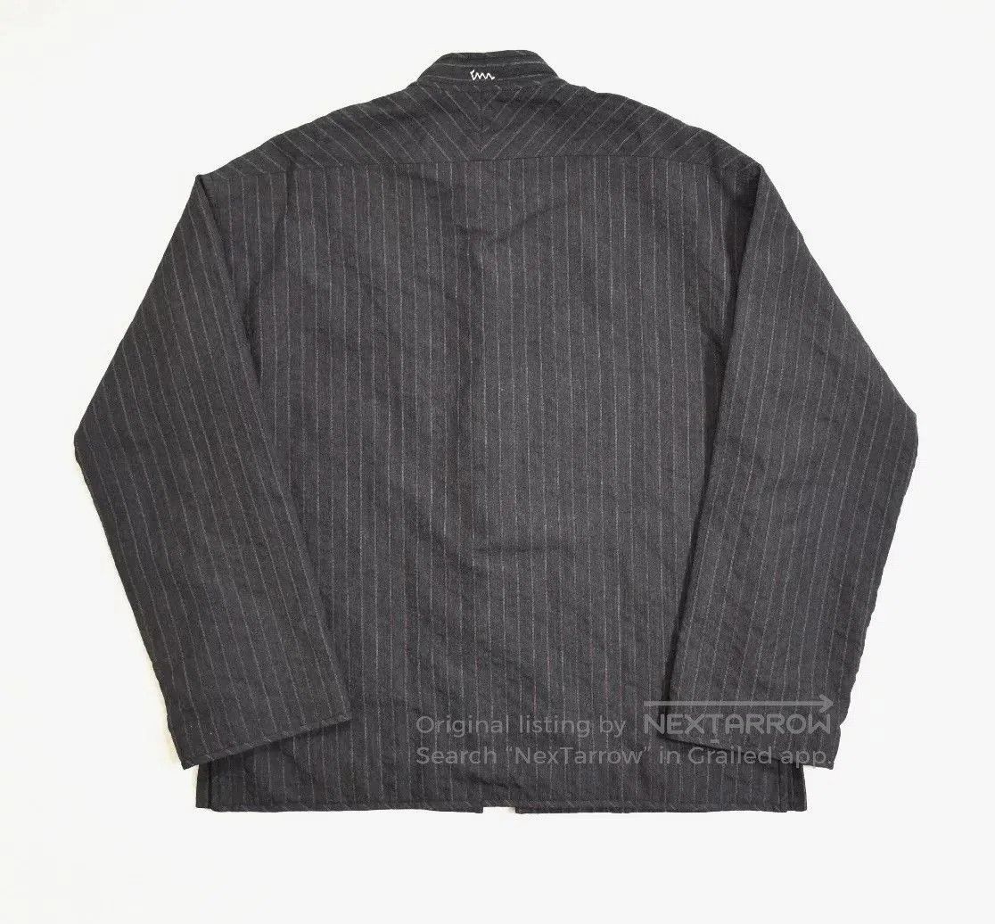 Visvim Visvim Dharma Shirt Santome Stripe Wool Shirt. Size US XL / EU 56 / 4 - 7 Thumbnail