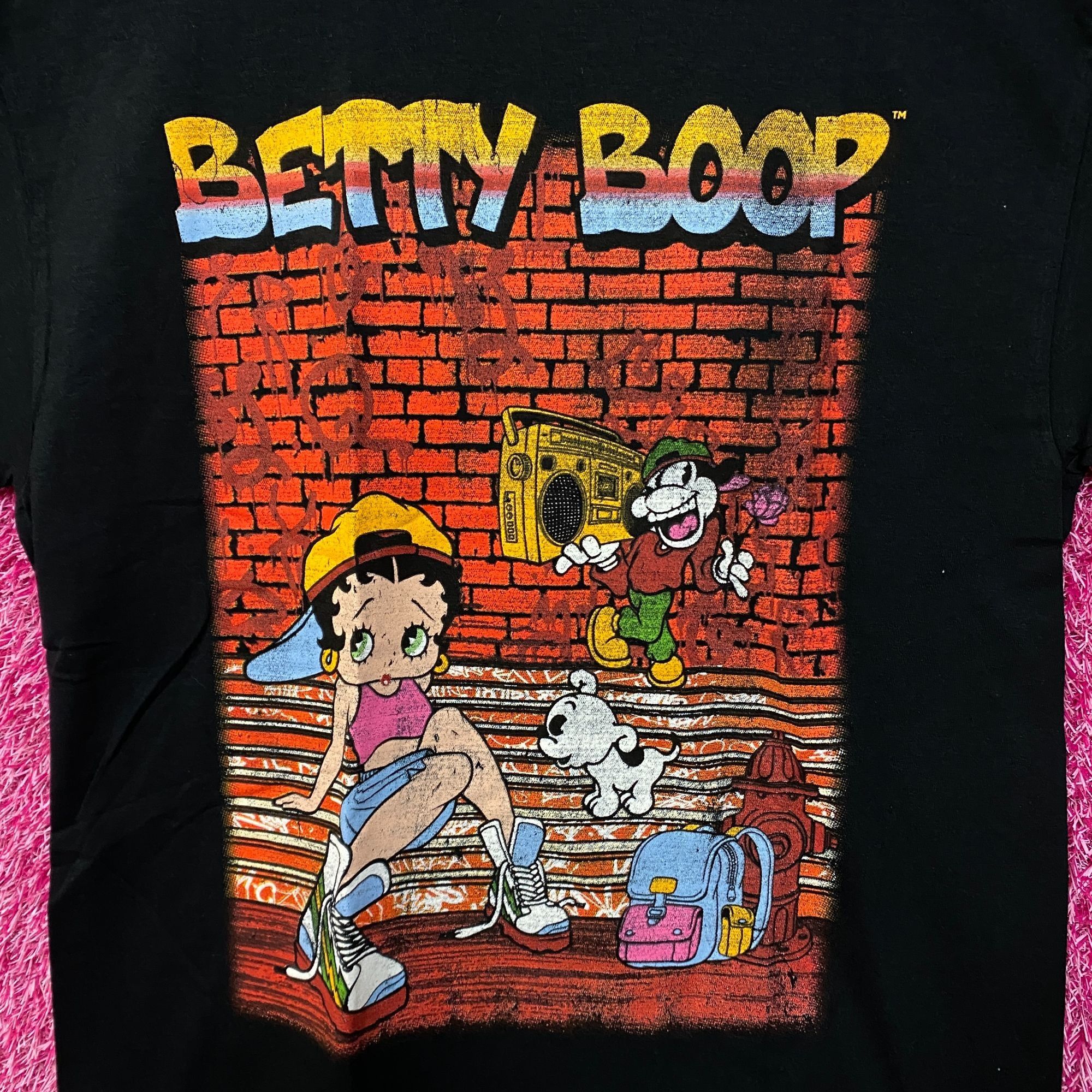 Other Betty Boop Hip Hop Style Poster Tshirt size s/m Size US M / EU 48-50 / 2 - 2 Thumbnail