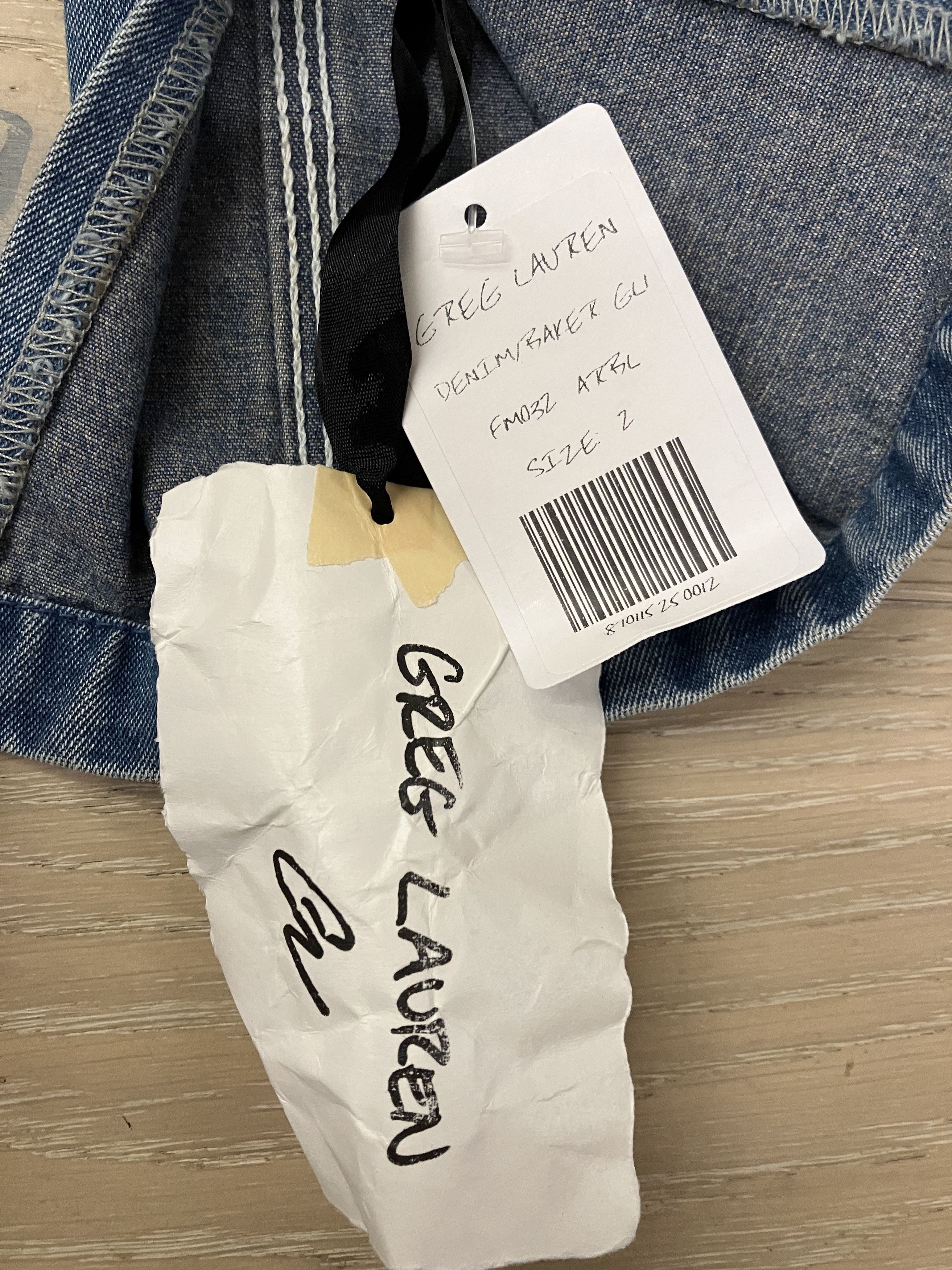 Greg Lauren $1800 Greg Lauren Denim Baker GL1 Medium (Size 2) Size US M / EU 48-50 / 2 - 8 Thumbnail