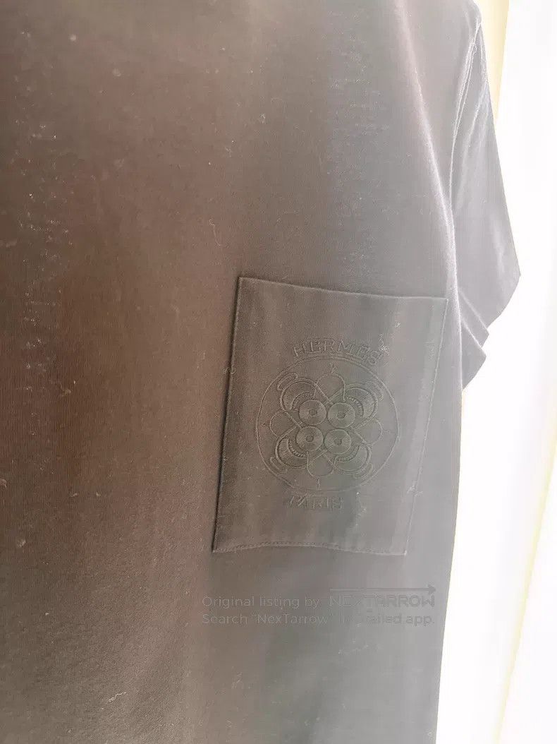 Hermes Hermes Navy blue pocket embroidery dress Size XXS / US 00 / IT 34 - 2 Thumbnail