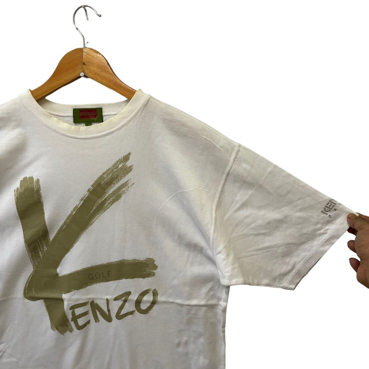 Hysteric Glamour × Japanese Brand × Kenzo Kenzo Japanese Brand French Luxury Fashion Big Logo Size US M / EU 48-50 / 2 - 6 Thumbnail