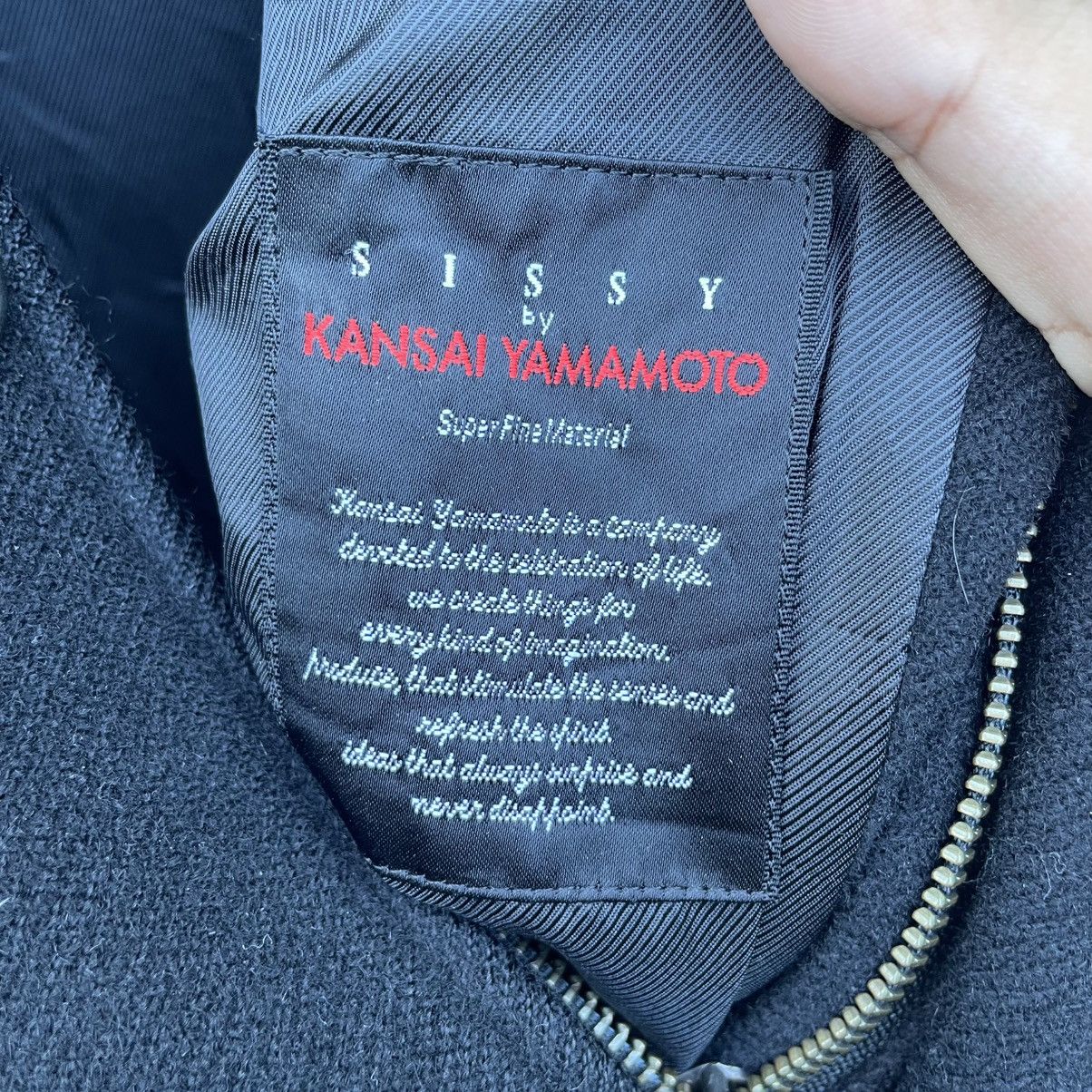 Autumn Cashmere × Japanese Brand × Yohji Yamamoto 💥Japanese Sissy By Kansai Yamamoto Long Coat Jacket Size US M / EU 48-50 / 2 - 6 Thumbnail