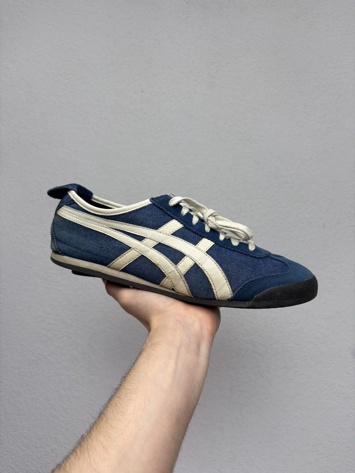 Onitsuka Tiger Vintage Asics Onitsuka Tiger Denim Wash Shoes 66 Kill Bill Size US 10.5 / EU 43-44 - 10 Thumbnail