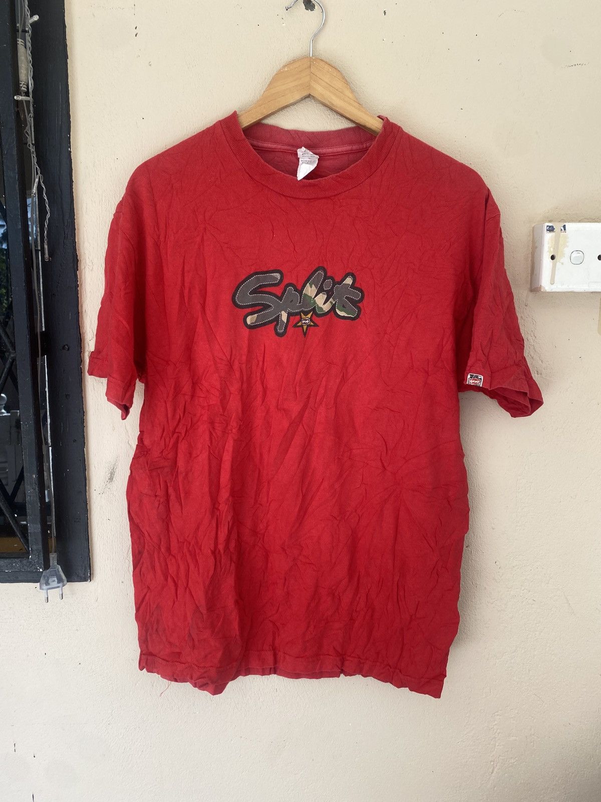 Split Vintage Split Camo Star Logo Tee Skate Size US L / EU 52-54 / 3 - 1 Thumbnail