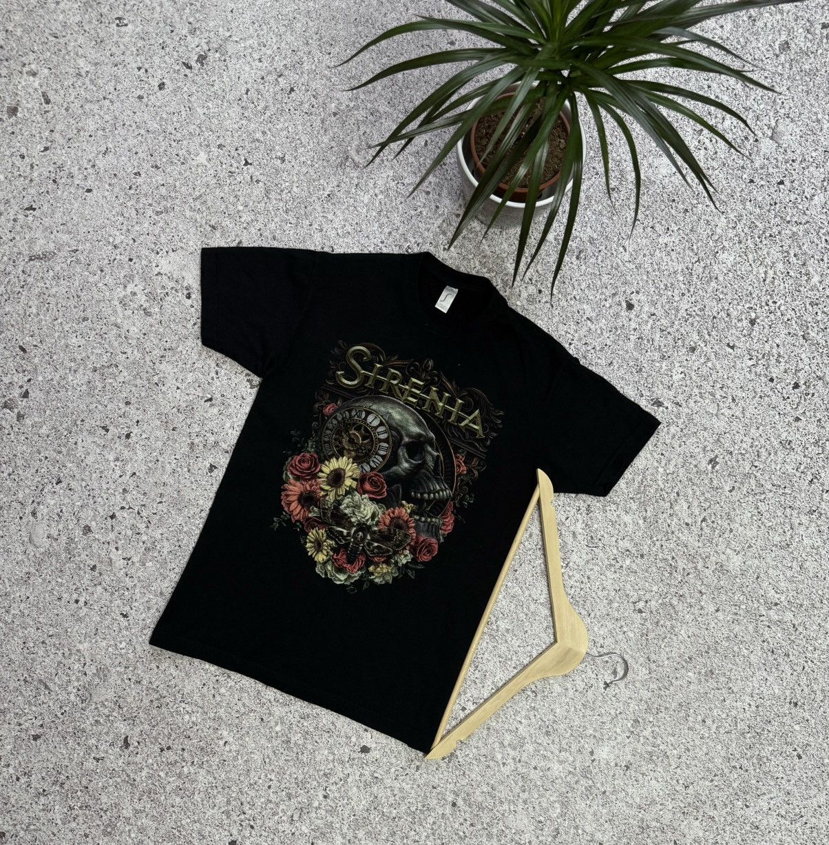 Band Tees × Vintage Vintage 2000’s Sirenia Rock Band Retro T-Shirt Y2K Hype Size US S / EU 44-46 / 1 - 1 Thumbnail
