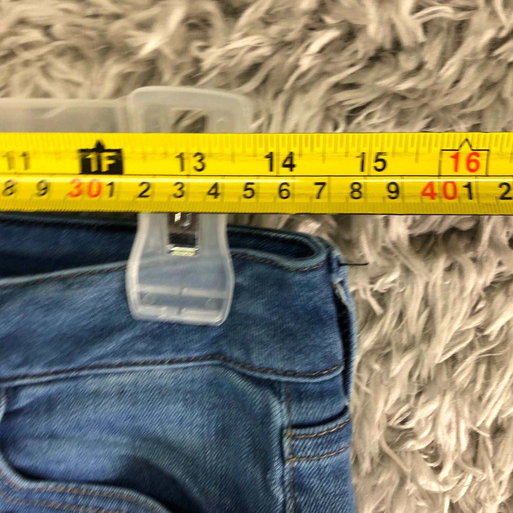 Denime a.n.a Womens Jeans Mid Rise Jegging 8 Regular Blue Denim Jeans Womens Size 30" / US 8 / IT 44 - 2 Thumbnail