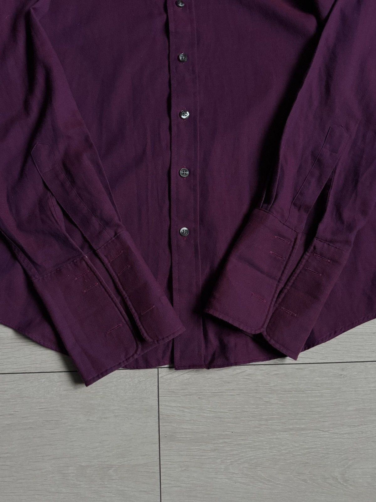 Balmain Vintage Balmain Luxury Button Up Shirt Size US XL / EU 56 / 4 - 7 Thumbnail