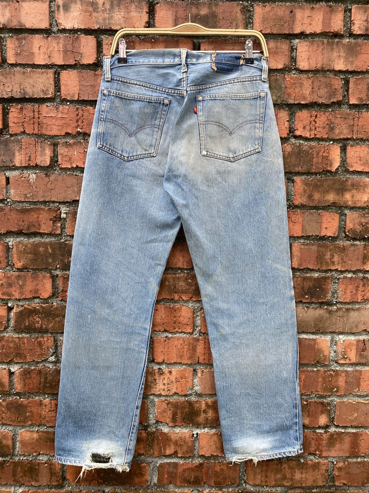Levi's Vintage Clothing W31x29.5 Vintage levi's 501 redline made in USA Size US 31 - 2 Thumbnail