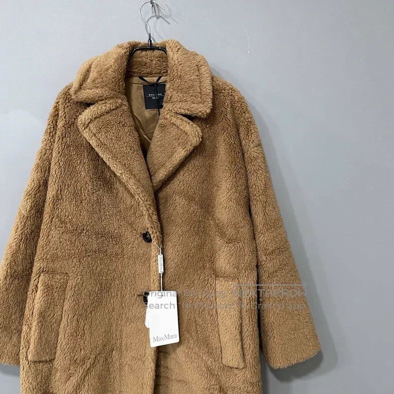 Max Mara Max Mara Camel teddy fur coat jacket Size XS / US 0-2 / IT 36-38 - 1 Thumbnail