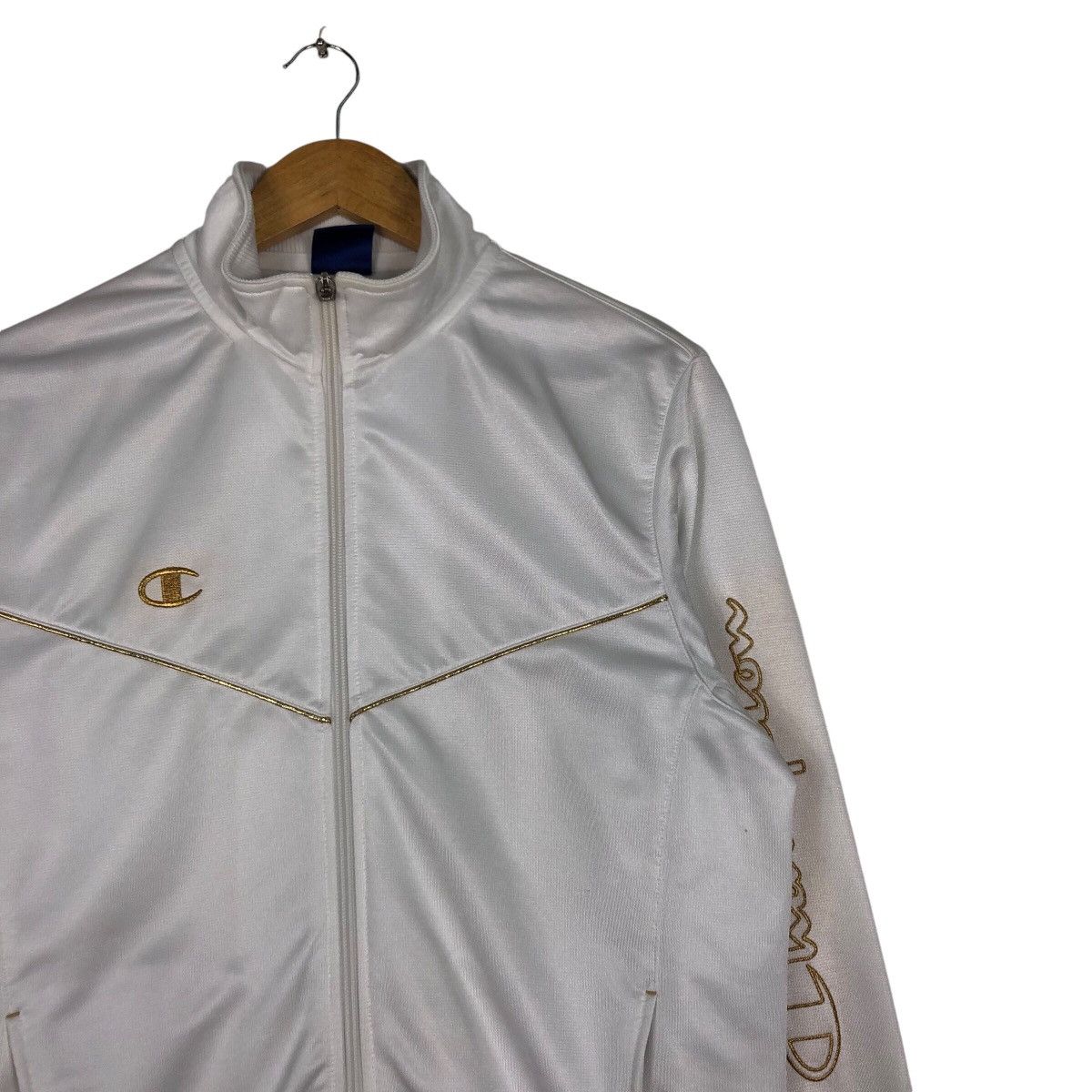 Champion × Vintage Vintage Sweater Champion White Streetwear Small Size US S / EU 44-46 / 1 - 5 Thumbnail