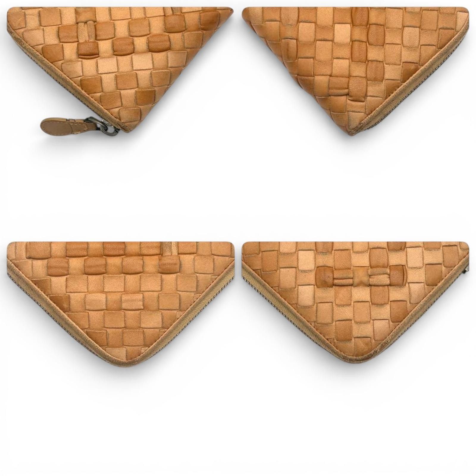 Bottega Veneta Bottega Veneta - Intrecciato Zip Around Wallet Size ONE SIZE - 5 Thumbnail