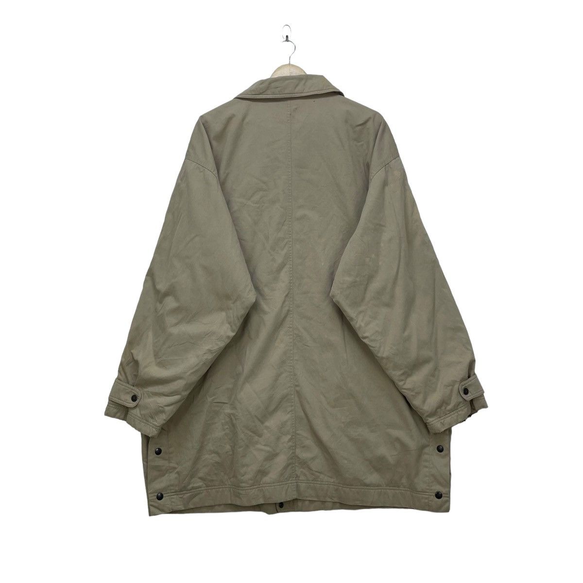 Burberry × Vintage Trashed Vintage Burberrys Oversized Long Coat Jacket Size US XL / EU 56 / 4 - 2 Thumbnail
