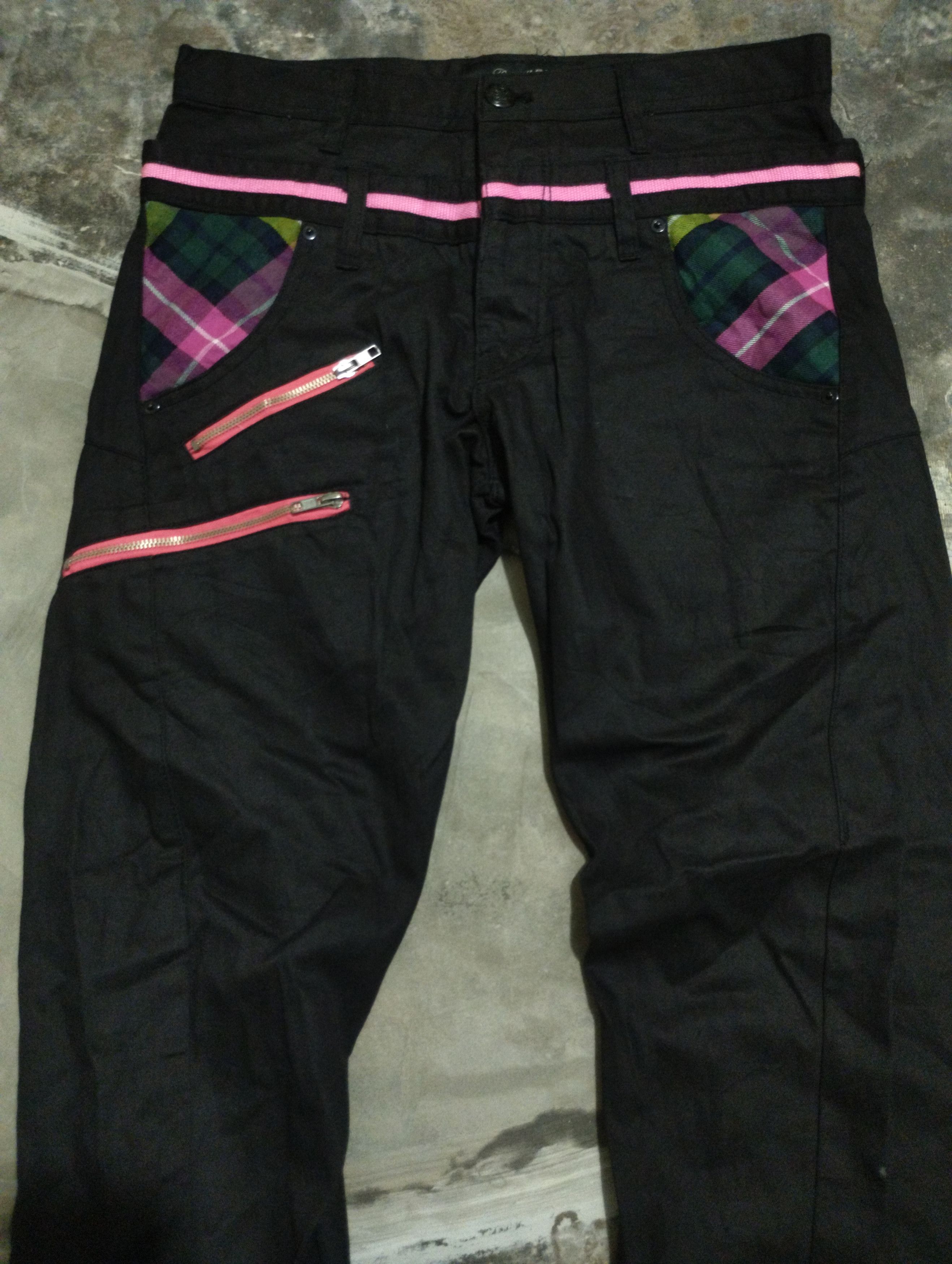Japanese Brand Japanese Brand Double Waist Pants Size US 32 / EU 48 - 4 Thumbnail