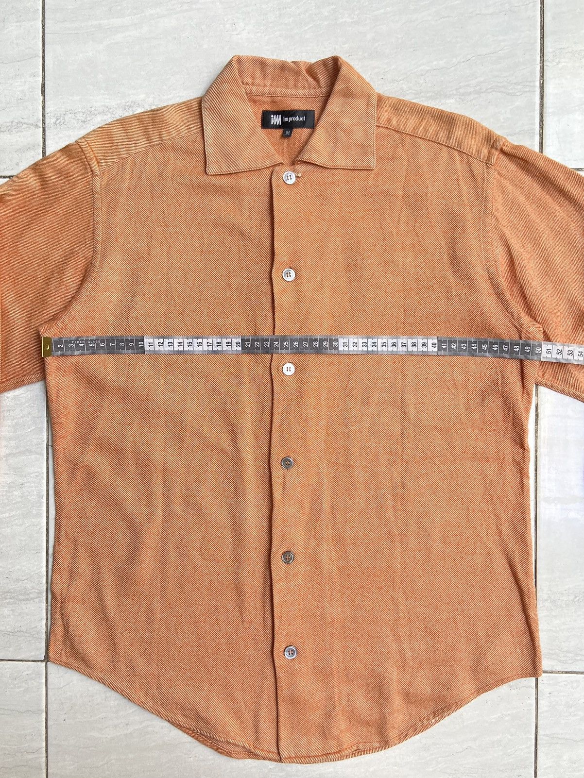Issey Miyake IM PRODUCT Orange Shirt Size US S / EU 44-46 / 1 - 3 Thumbnail