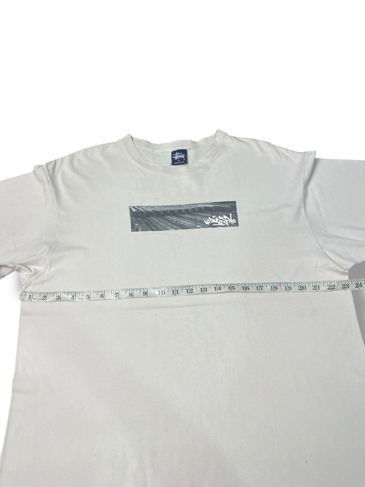 Stussy × Vintage Vintage Stussy Graffiti Shirt Size US XL / EU 56 / 4 - 4 Thumbnail