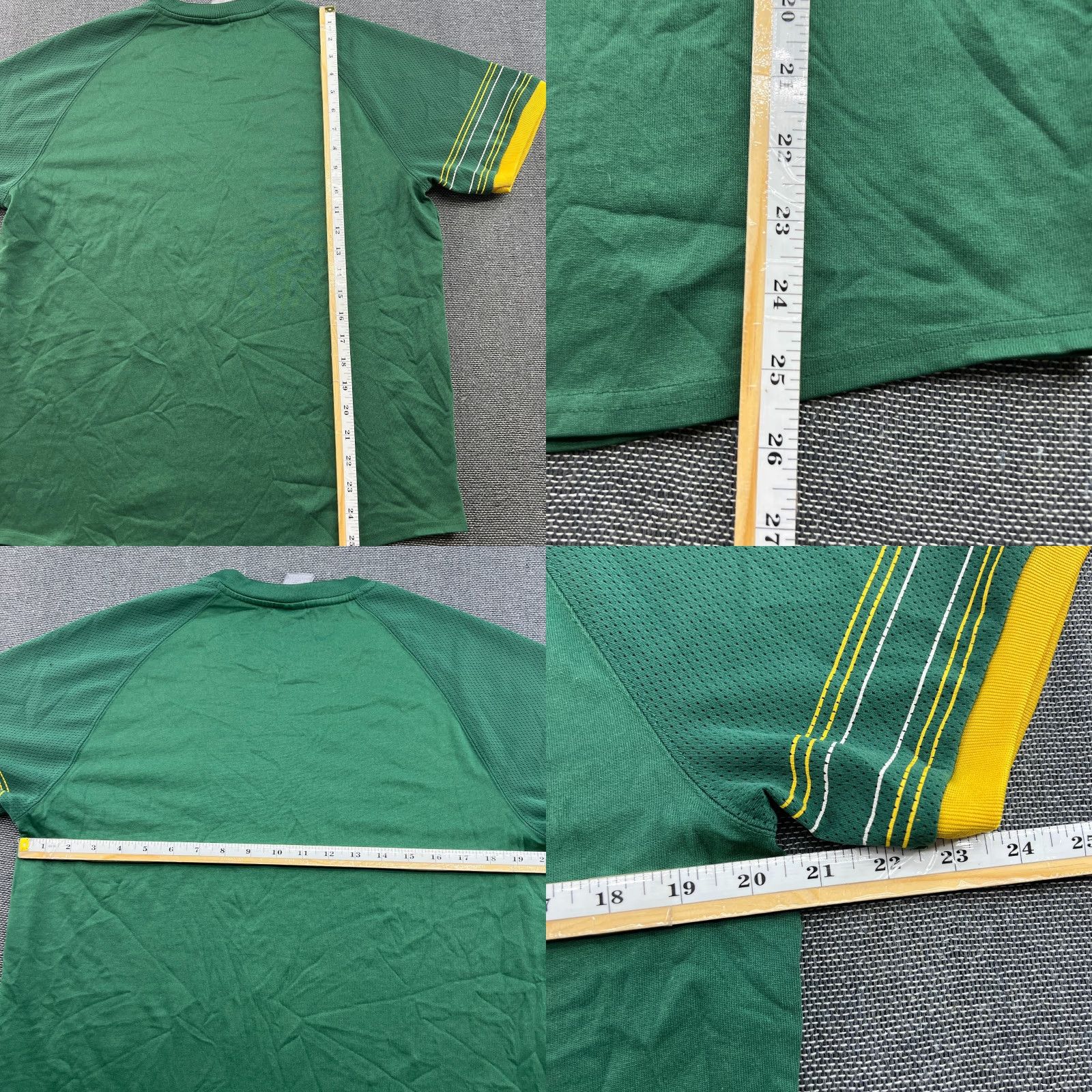 Nike Nike CORTEZ Vintage Shirt Mens M Green COR72Z Jersey Large Size US M / EU 48-50 / 2 - 9 Thumbnail