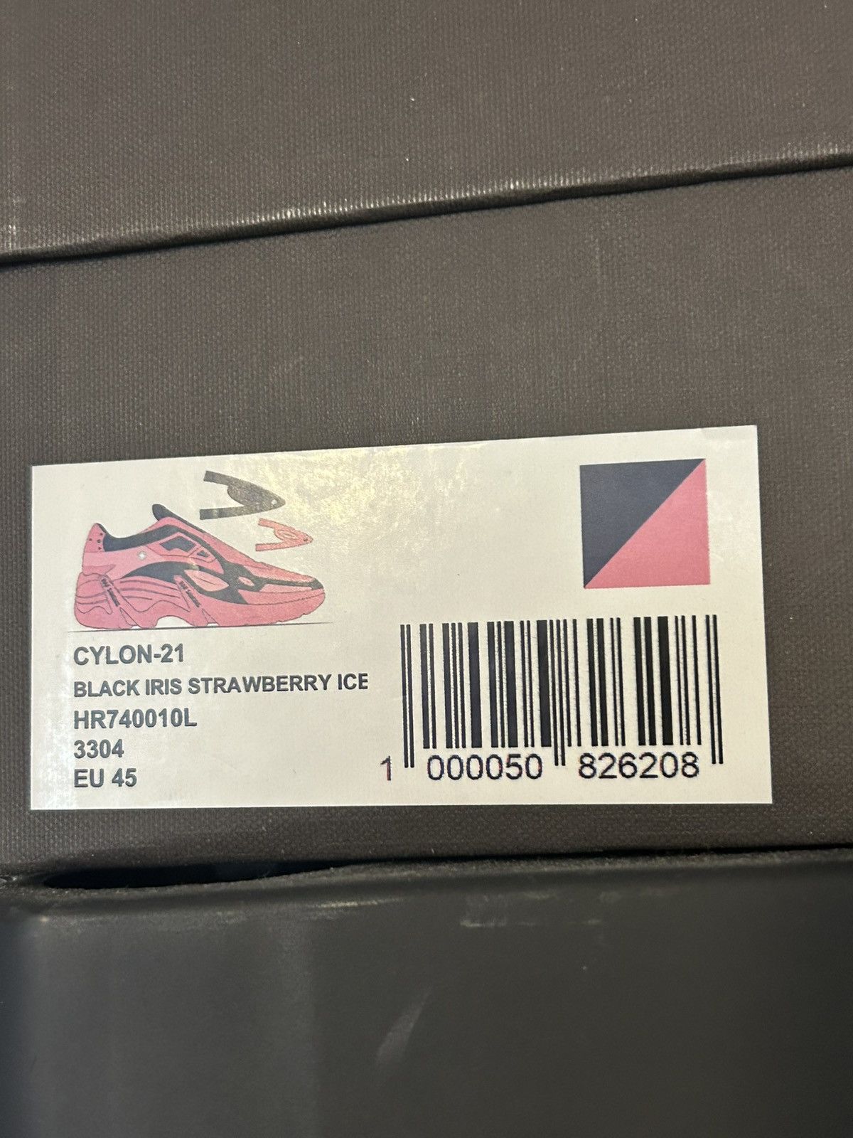 Raf Simons Raf Simons Cylon-21 Runner Blue/Pink Size US 12 / EU 45 - 12 Thumbnail