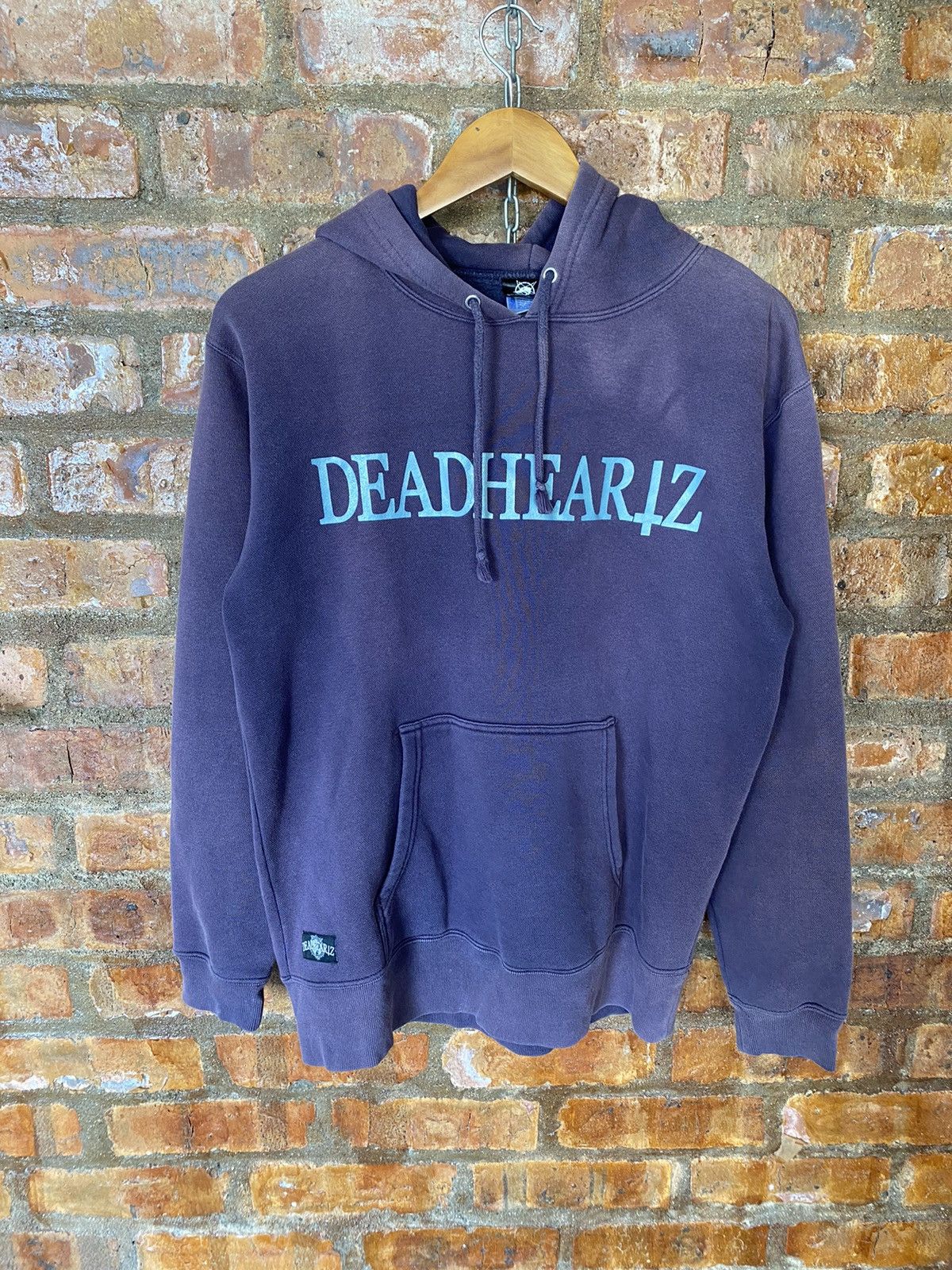 Japanese Brand Deadheartz japan punk cross sun faded hoodie Size US L / EU 52-54 / 3 - 2 Thumbnail