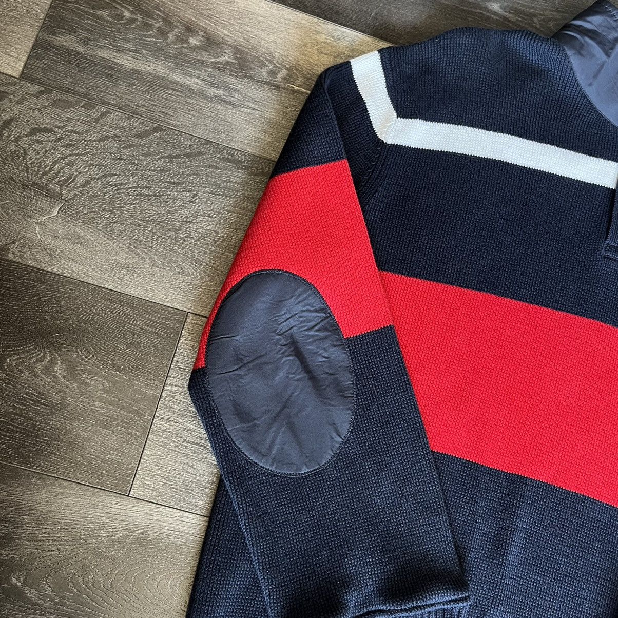 Tommy Hilfiger Tommy Hilfiger Yacht Club Quarter Zip Premium Cotton Sweater Size US XXL / EU 58 / 5 - 3 Thumbnail