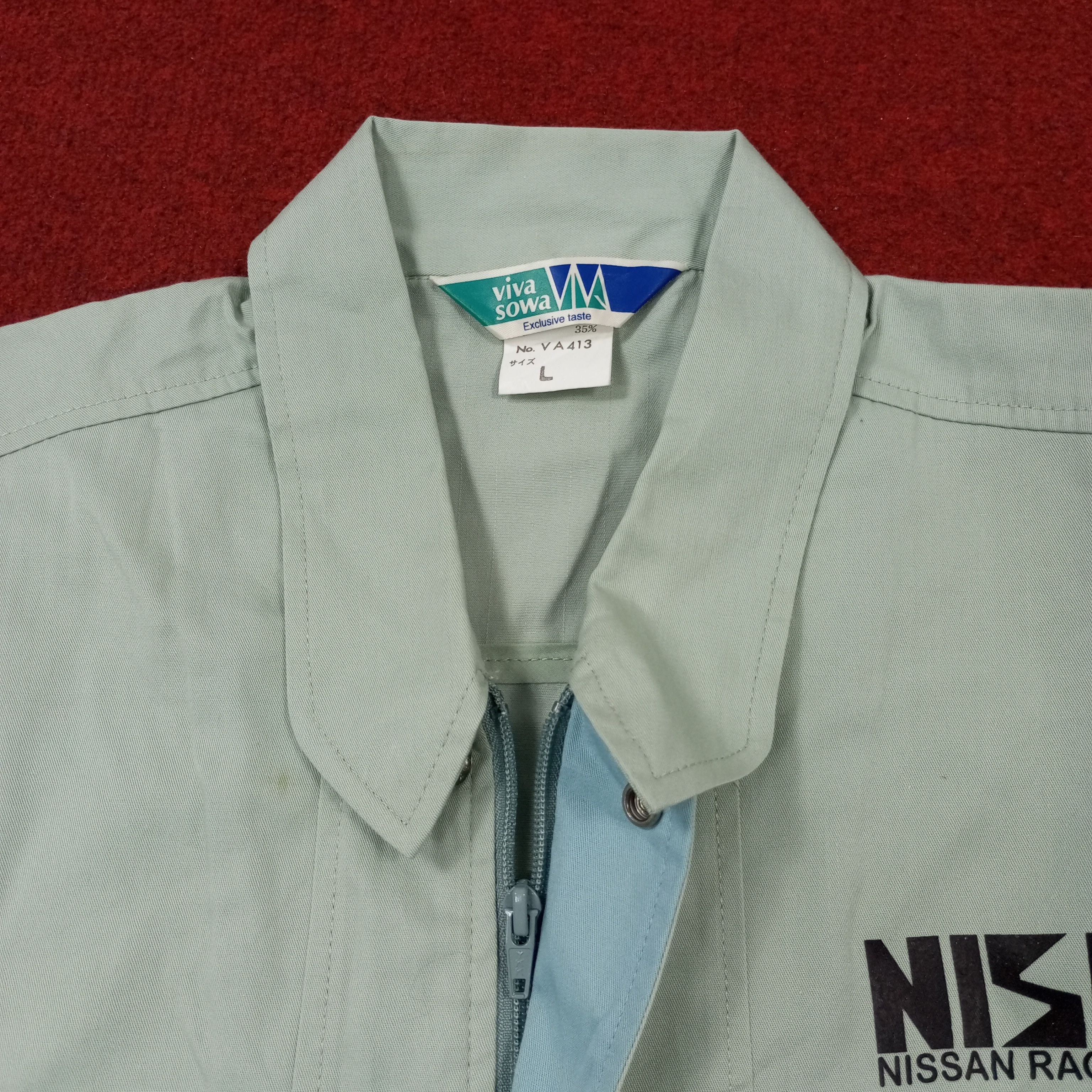 Japanese Brand × Vintage Nismo Nissan Racing Team Motorsports Custom Art Jacket Size US M / EU 48-50 / 2 - 5 Thumbnail