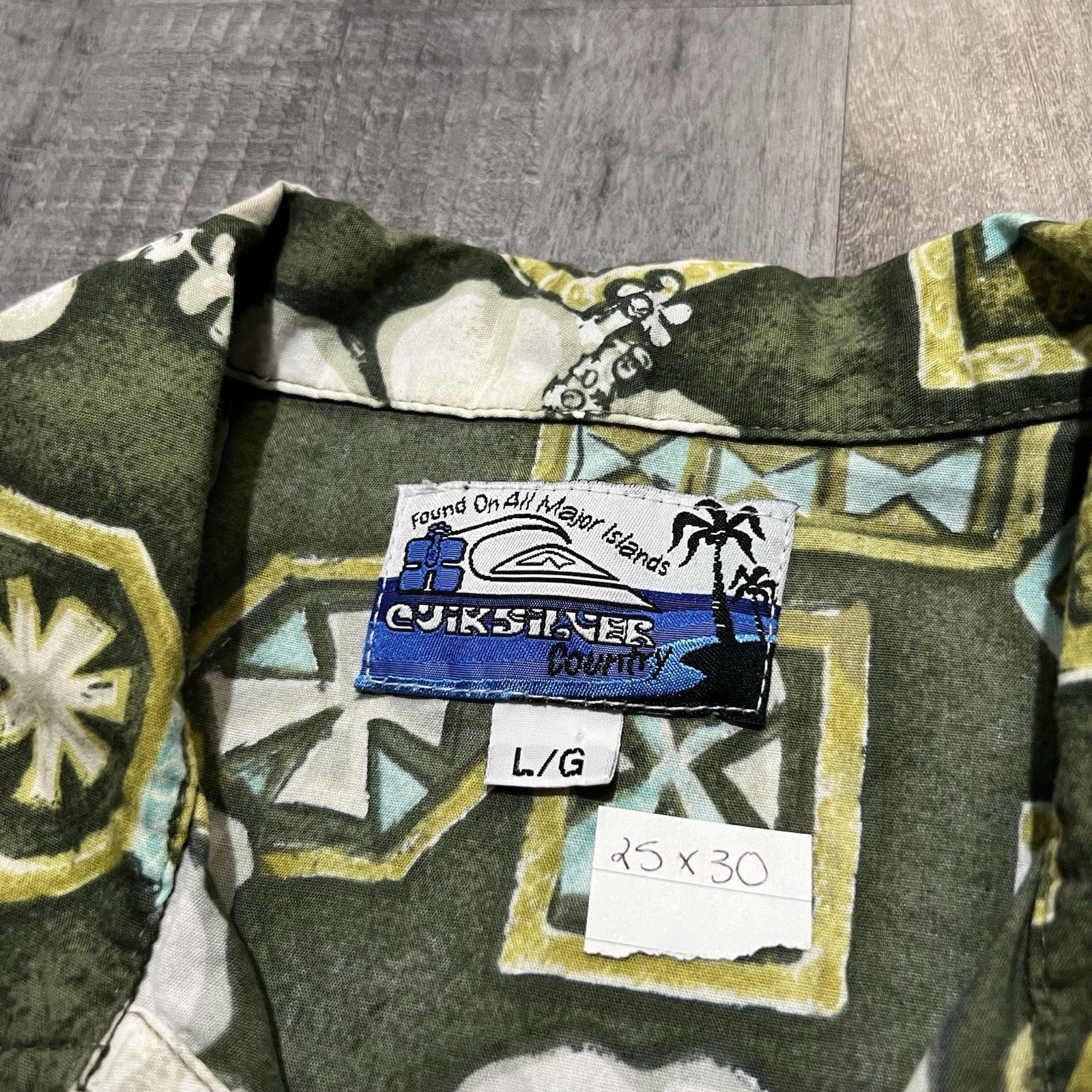 Quiksilver QUIKSILVER Country Board Hawaiian Shirt Aloha Surf Button Up Size US L / EU 52-54 / 3 - 4 Thumbnail