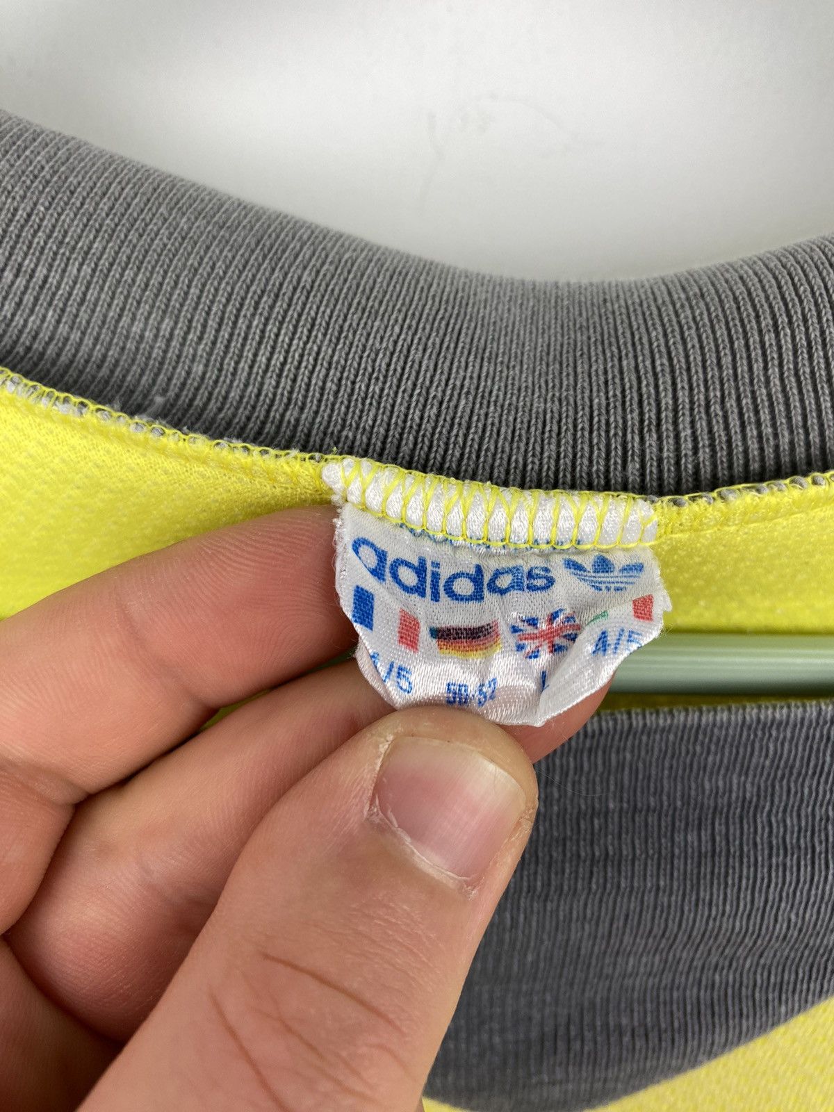 Adidas Vintage Adidas Winterthur #10 1980s Soccer Jersey Ventex Size US L / EU 52-54 / 3 - 16 Thumbnail