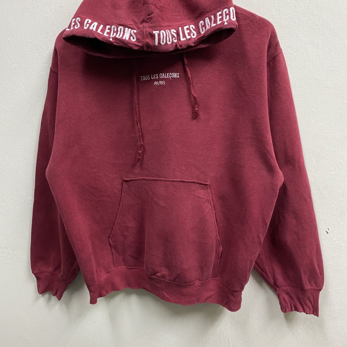 Japanese Brand 90s VINTAGE TOUS LES CALECONS VERY RARE HOODIE Size US S / EU 44-46 / 1 - 4 Thumbnail